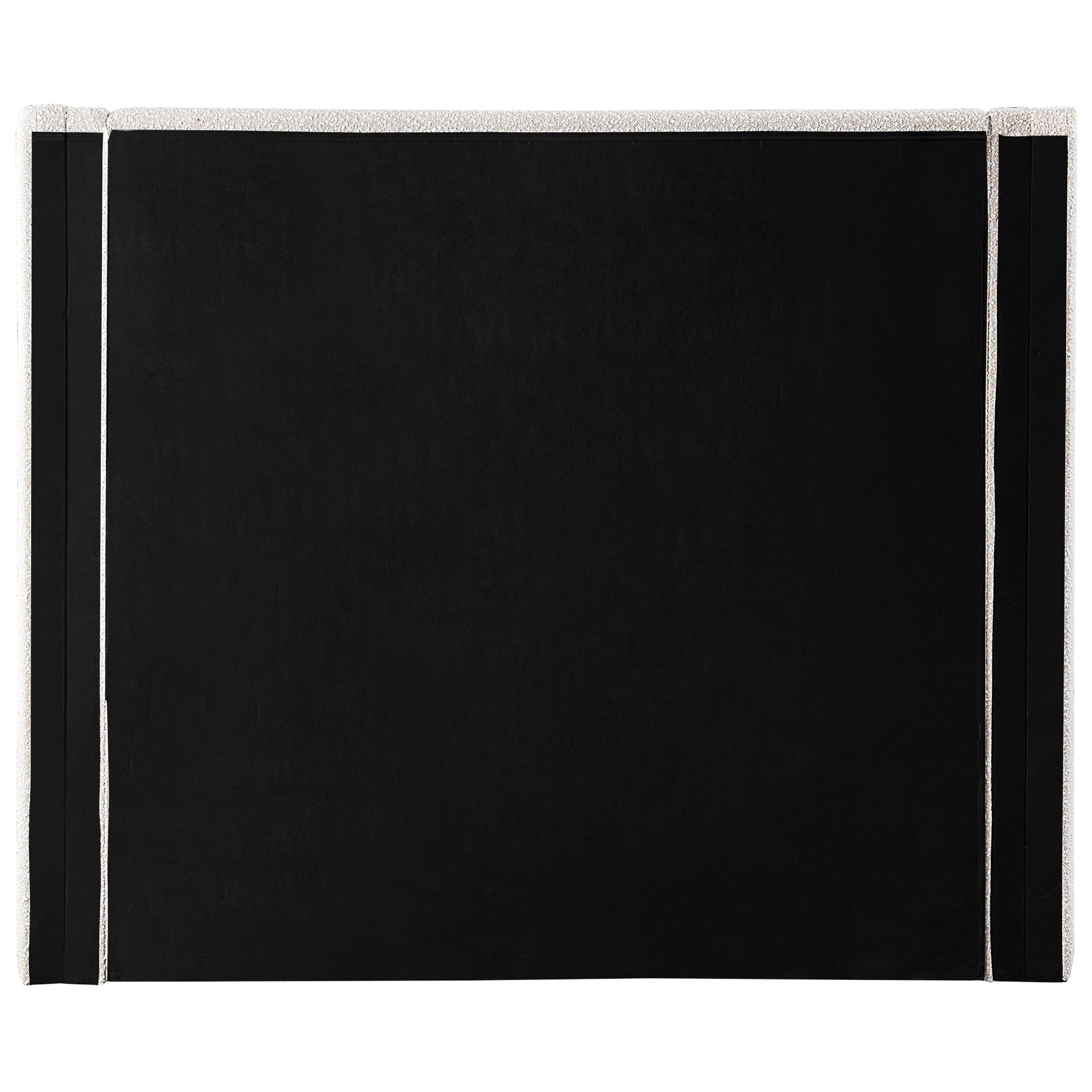 Meridian Halton Cream Boucle Fabric King Bed (3 Boxes)
