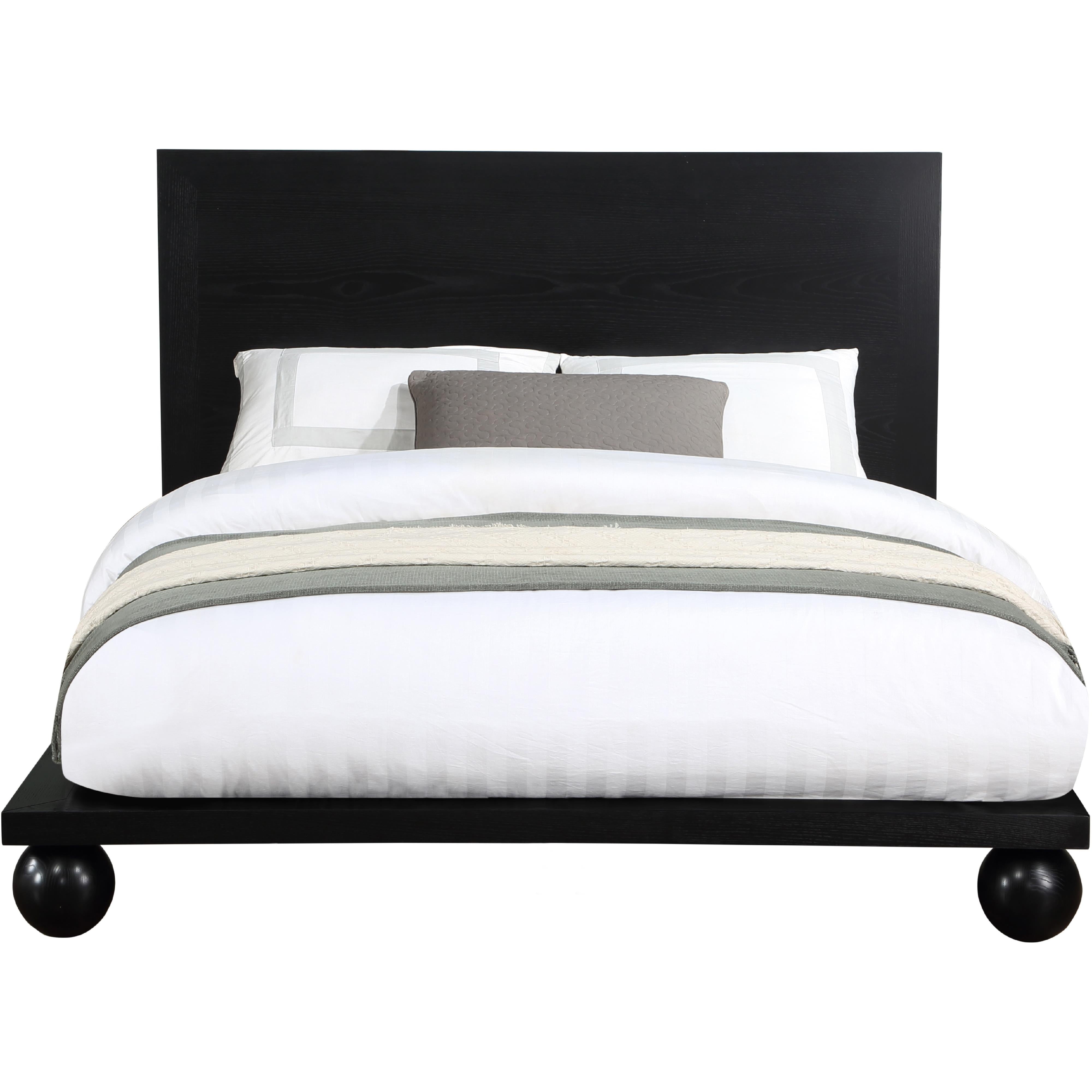 Meridian Kent Black King Bed (3 Boxes)