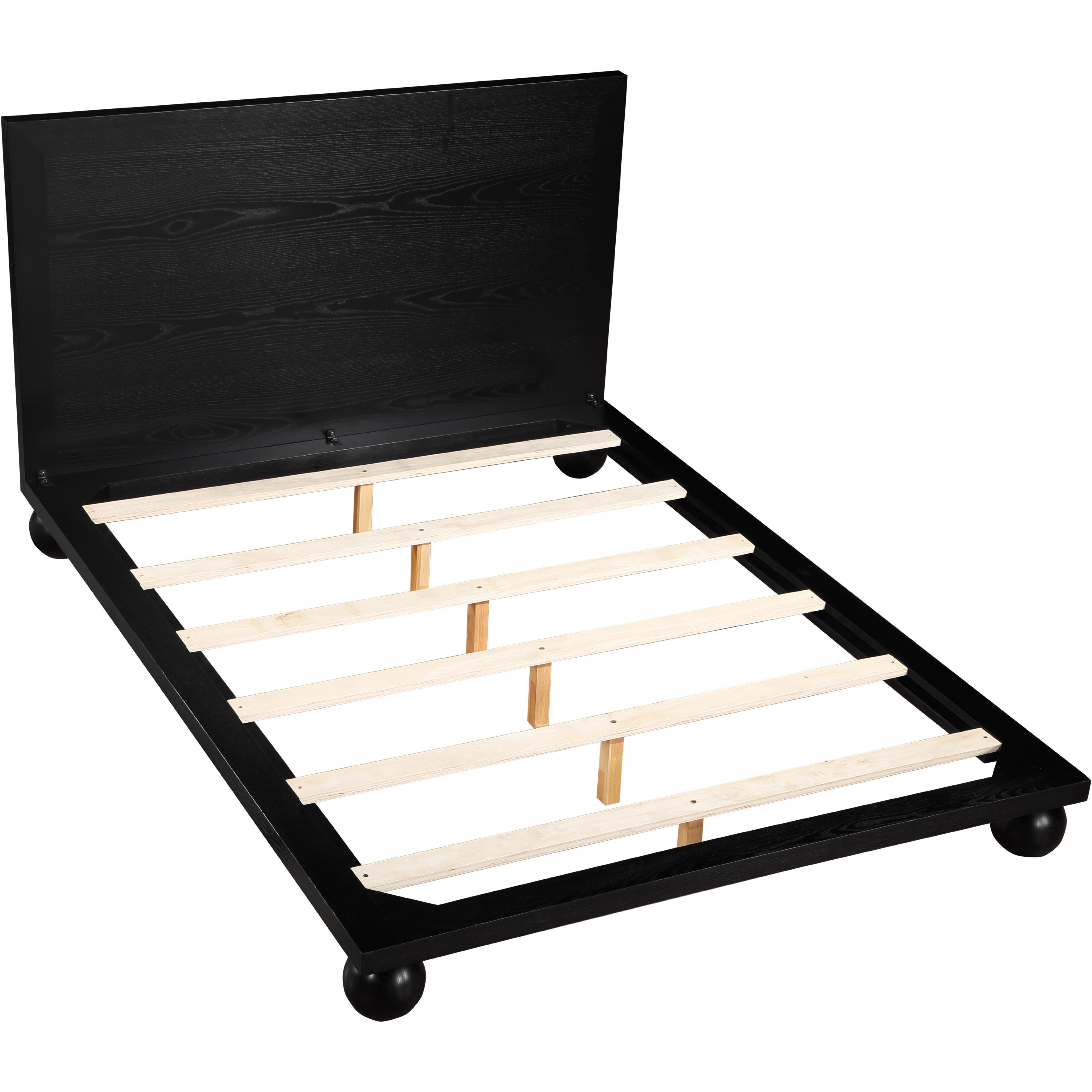 Meridian Kent Black King Bed (3 Boxes)