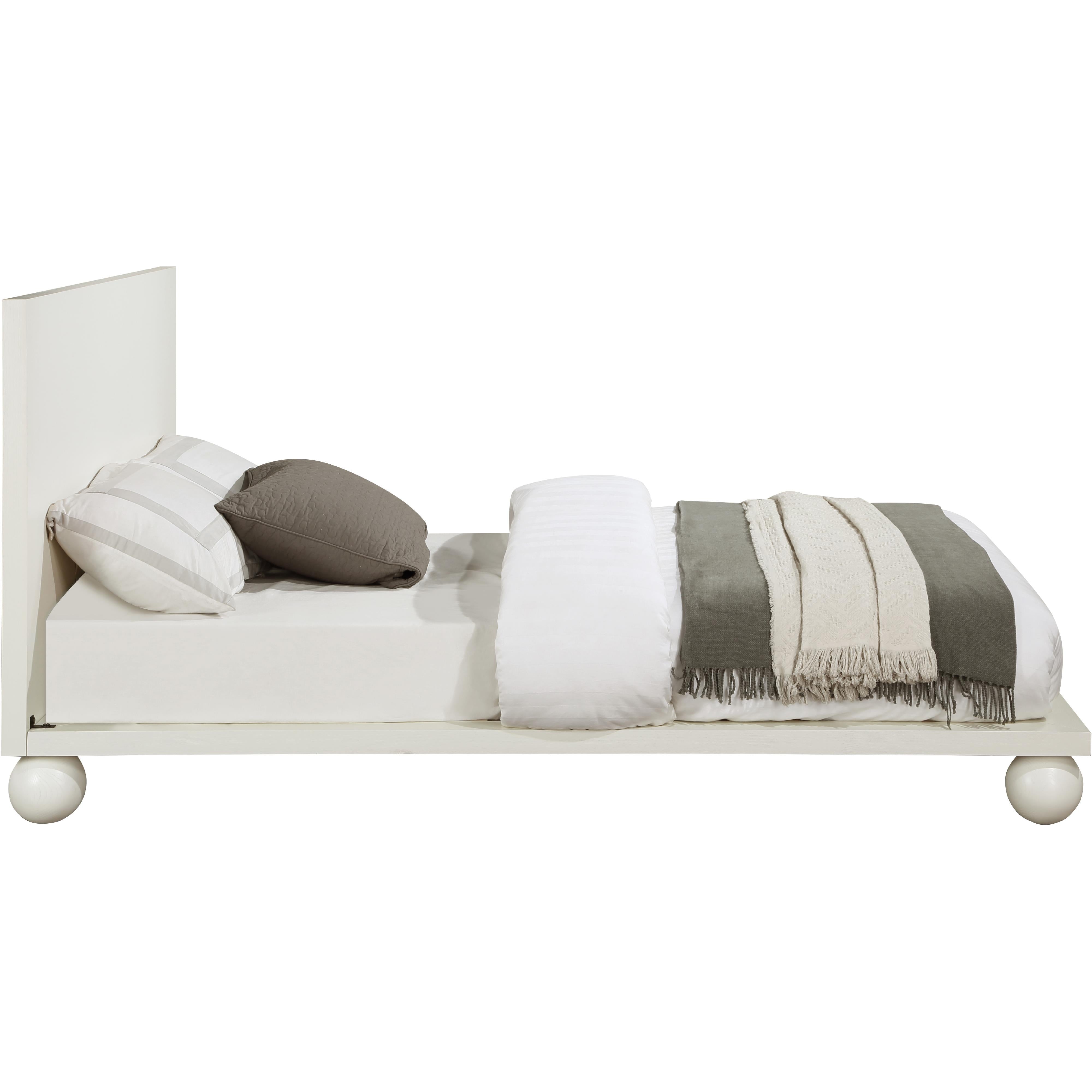 Meridian Kent Cream King Bed (3 Boxes)