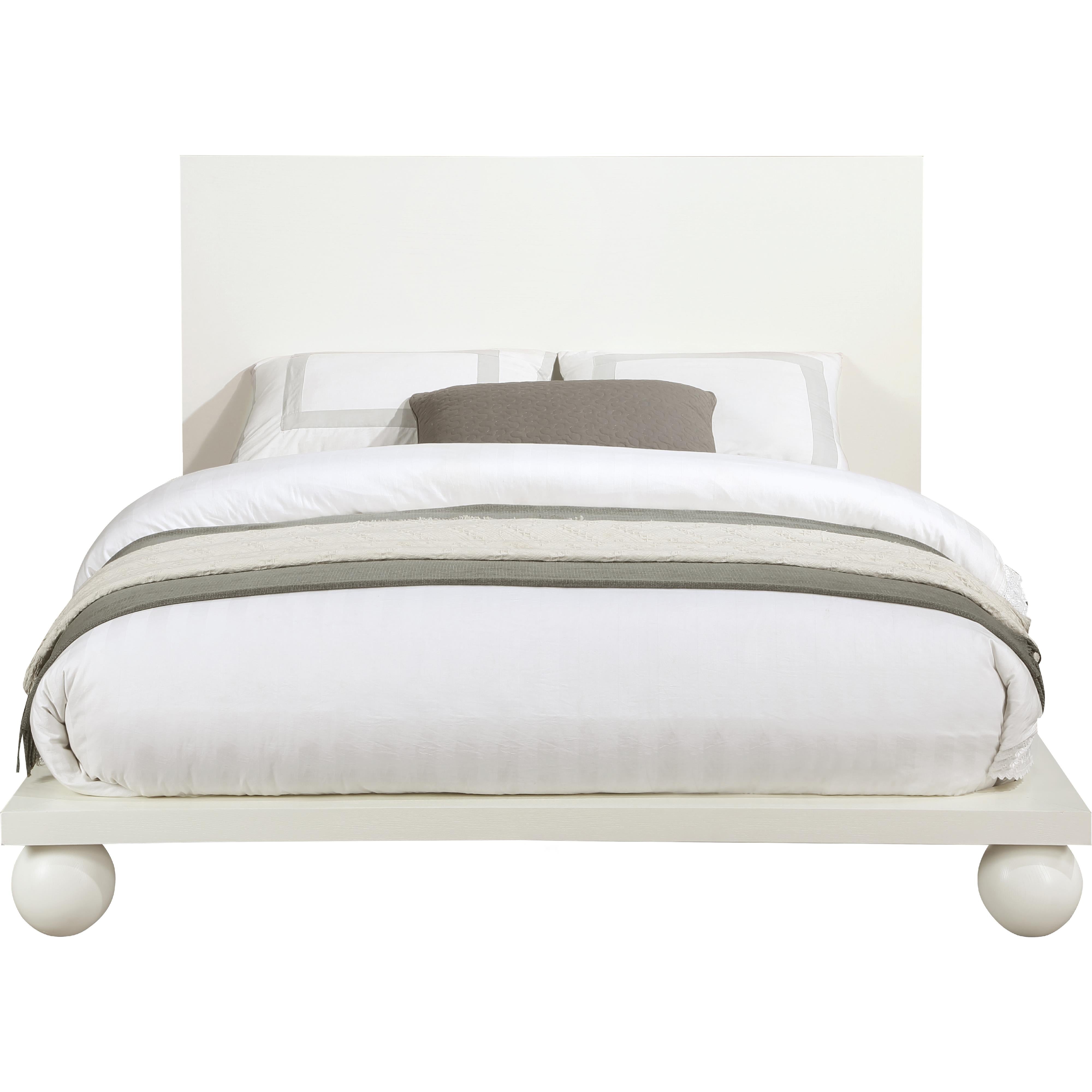 Meridian Kent Cream King Bed (3 Boxes)
