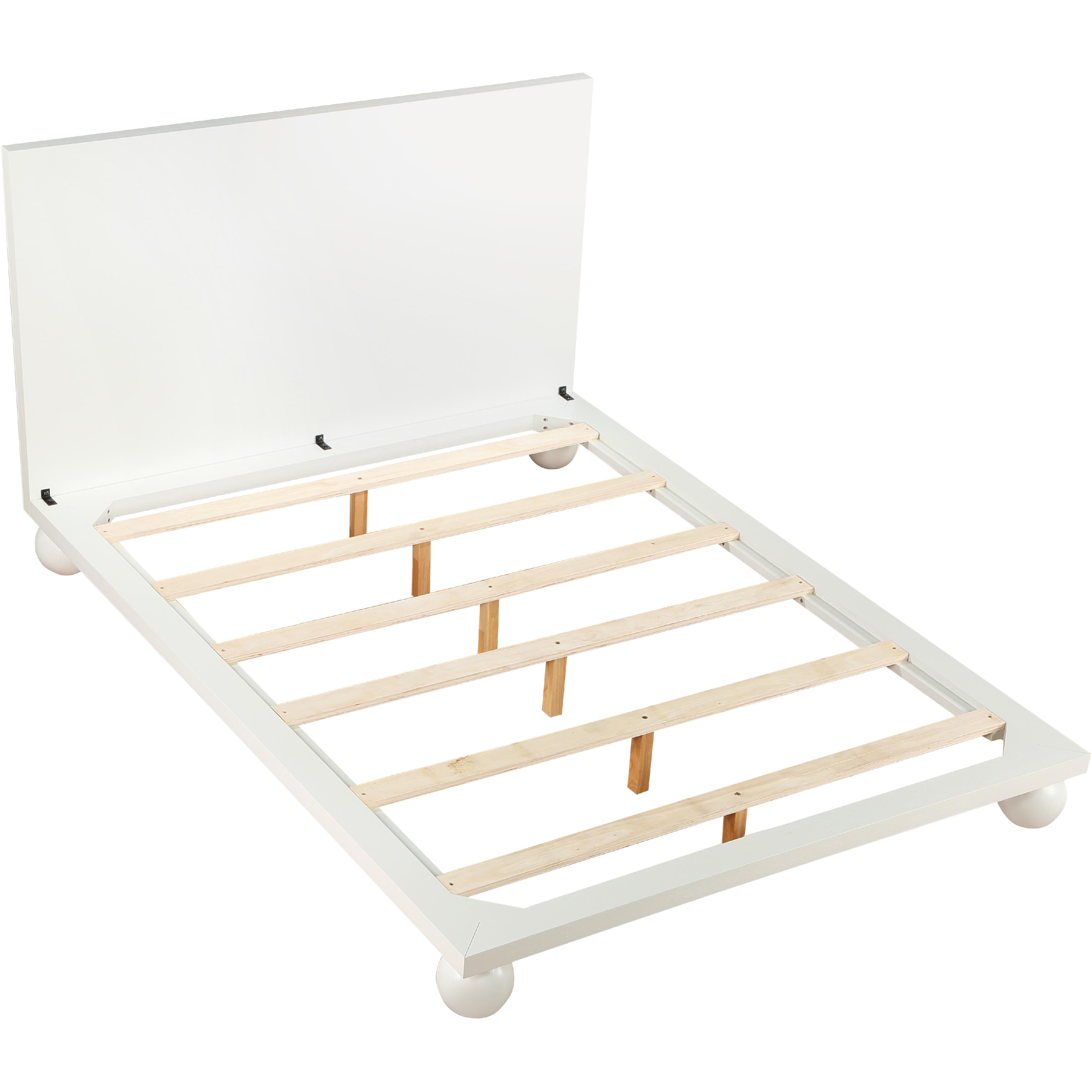 Meridian Kent Cream King Bed (3 Boxes)