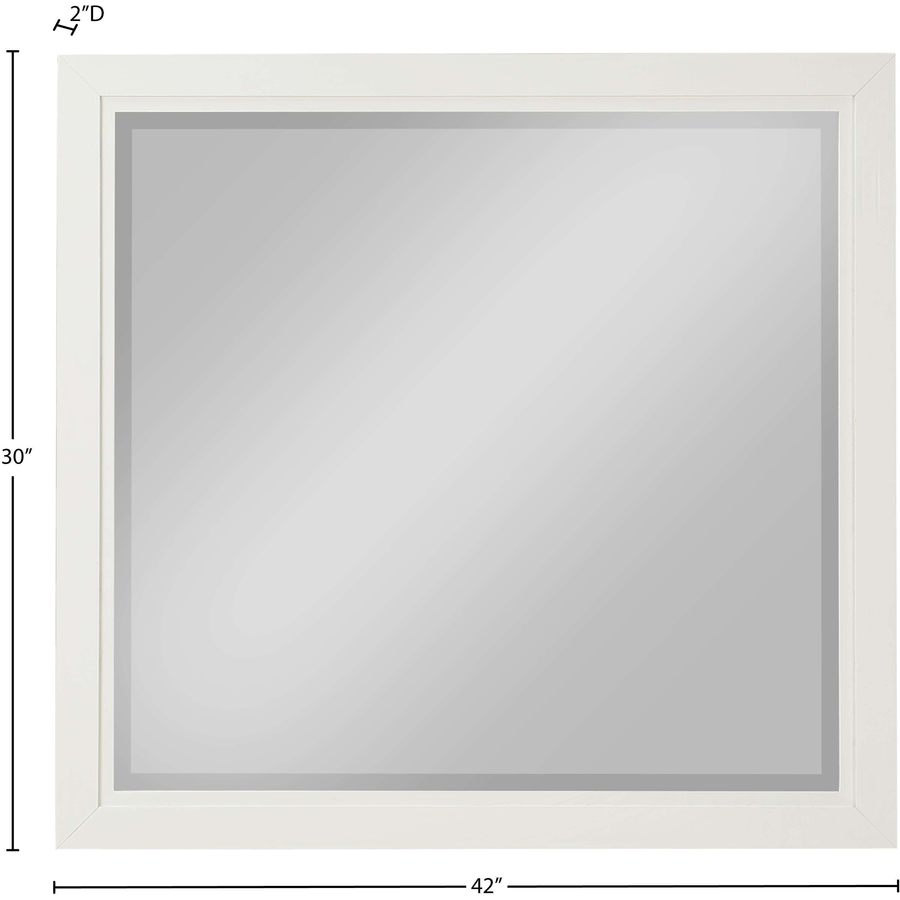 Meridian Kent Cream Mirror