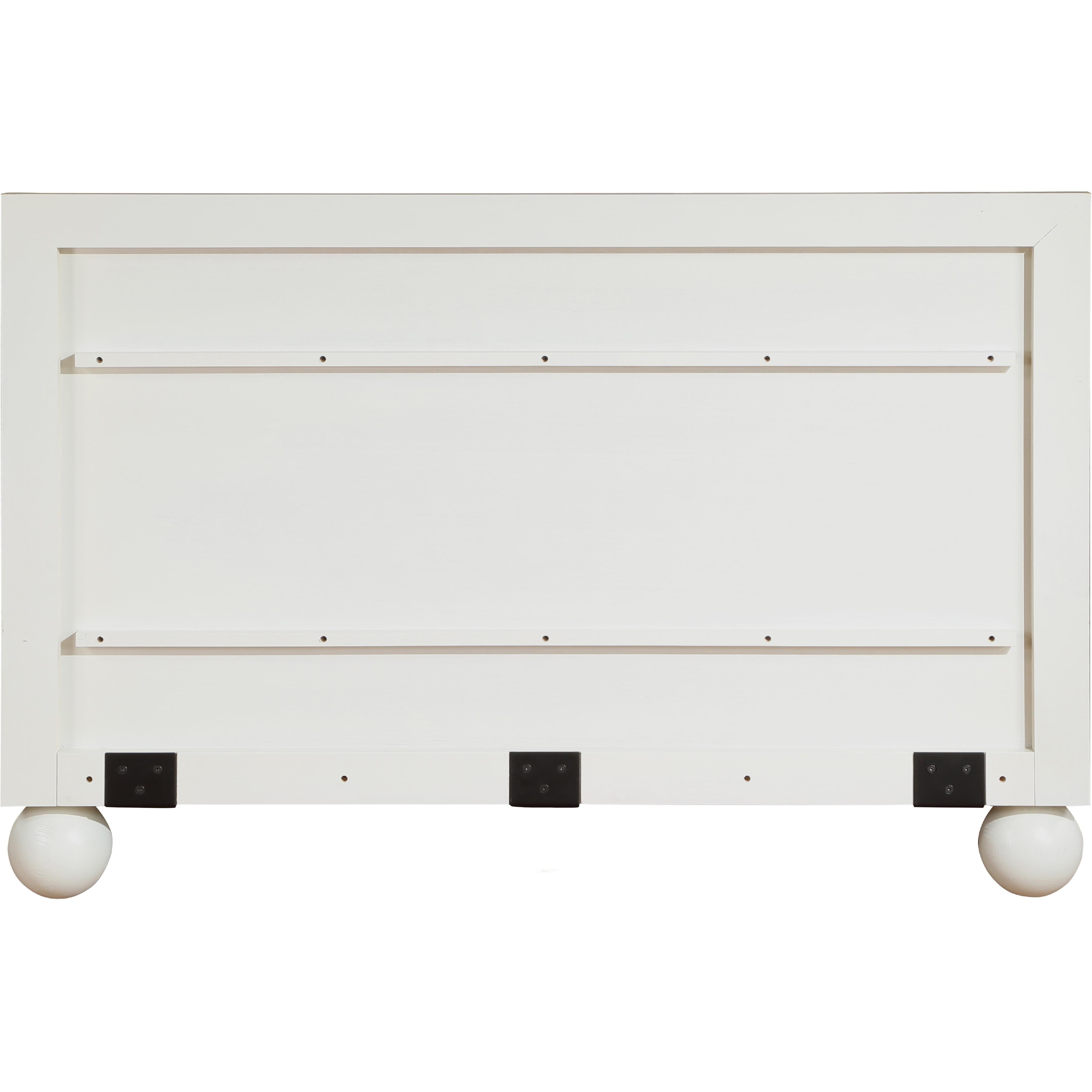 Meridian Kent Cream Queen Bed (3 Boxes)