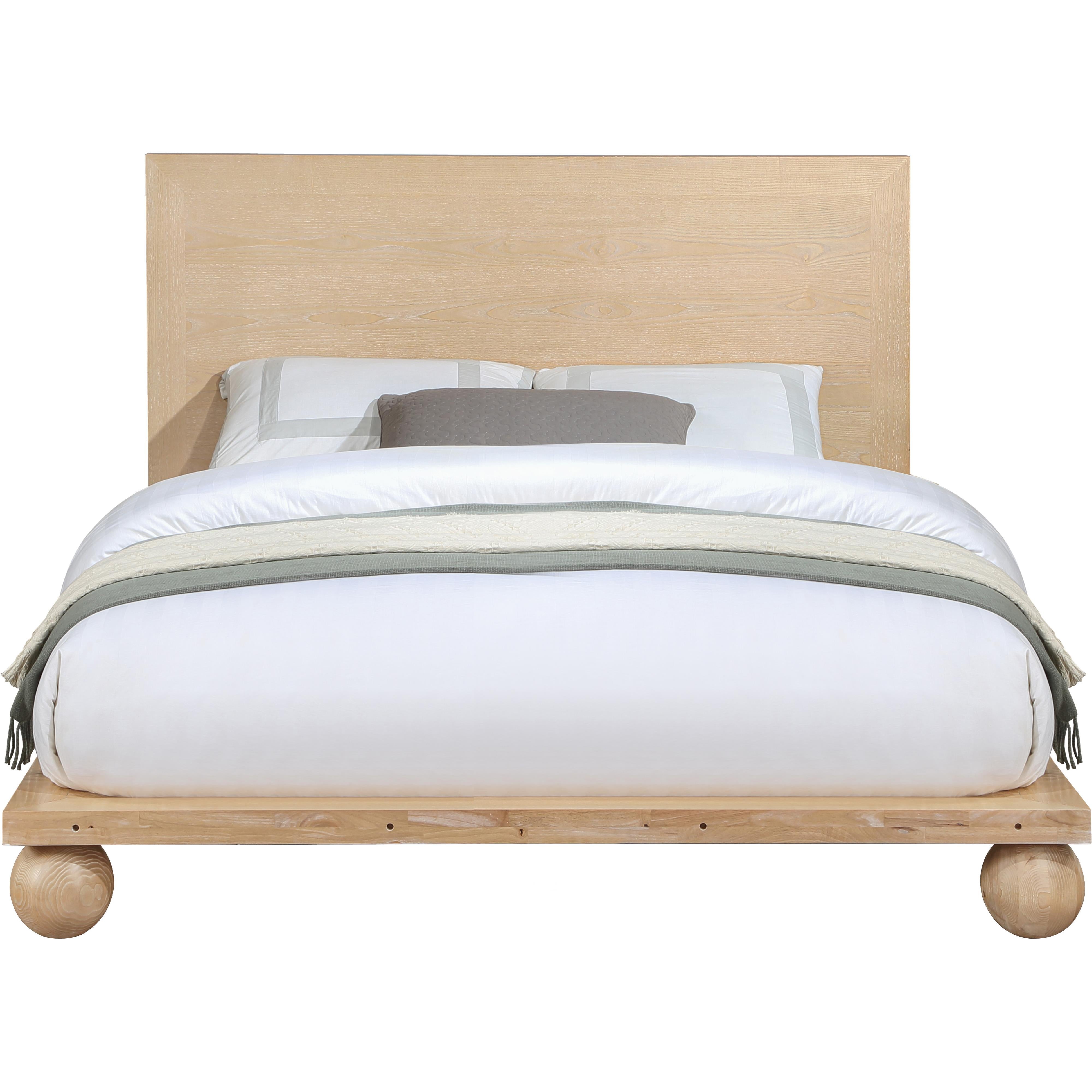 Meridian Kent Natural King Bed (3 Boxes)