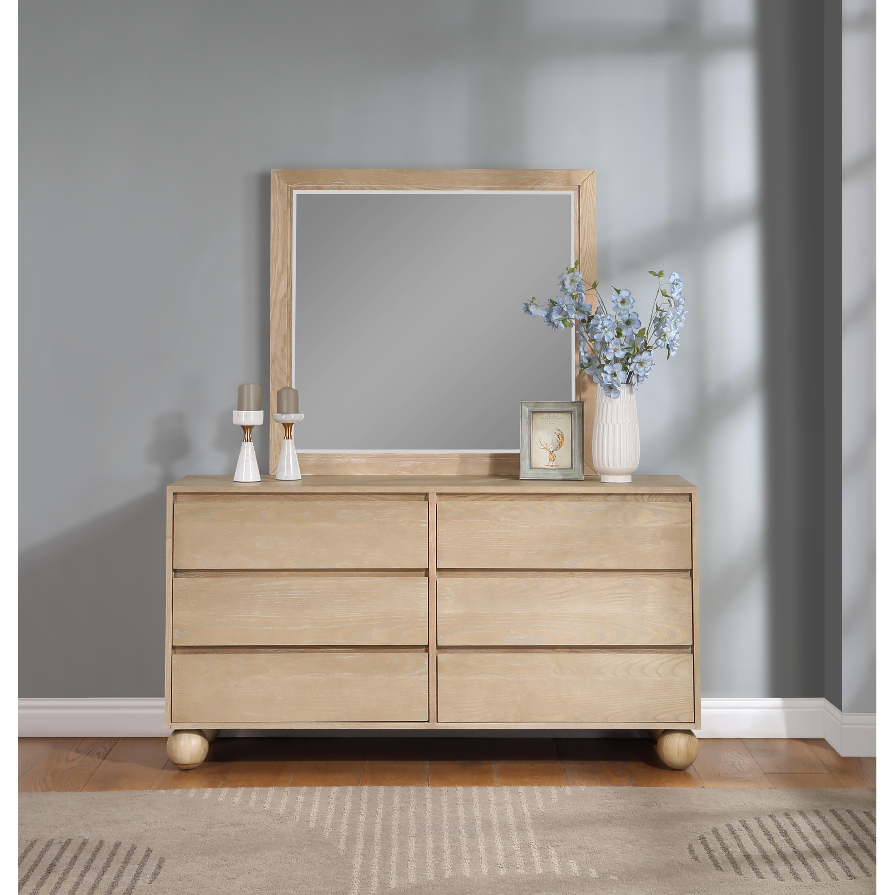 Meridian Kent Natural Mirror