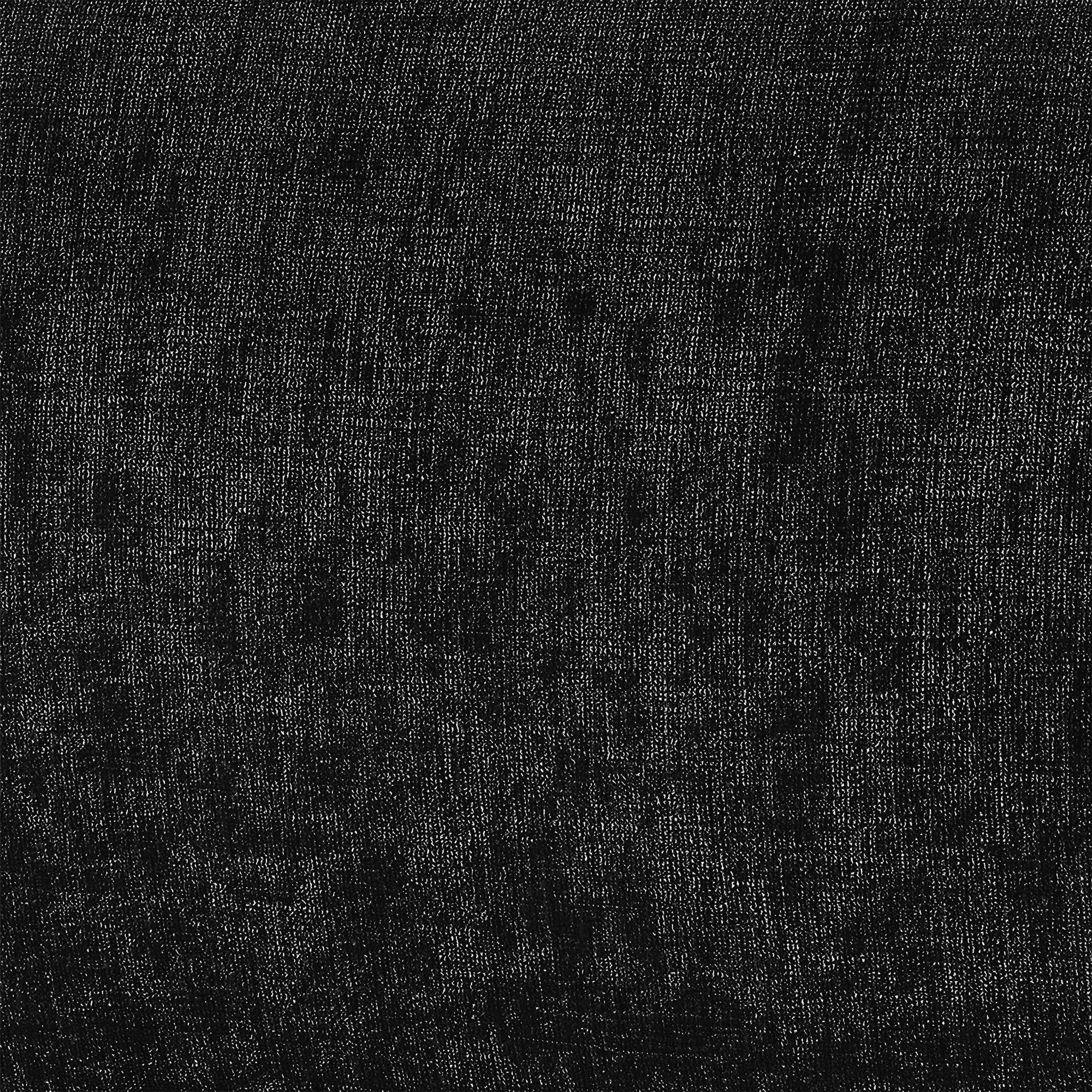 Meridian Paxton Black Chenille Fabric Queen Bed (3 Boxes)