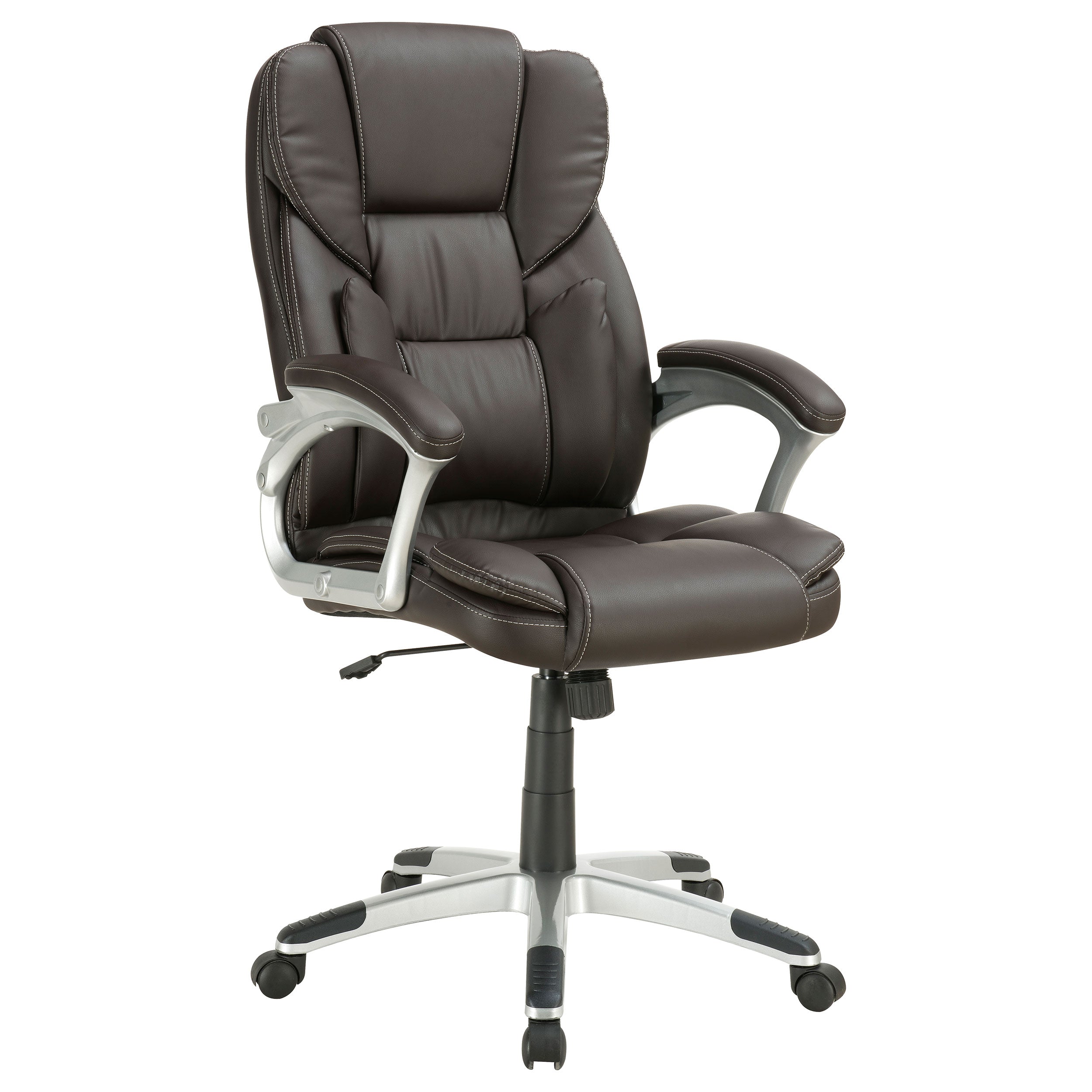 Kaffir Upholstered Adjustable Home Office Desk Chair White
