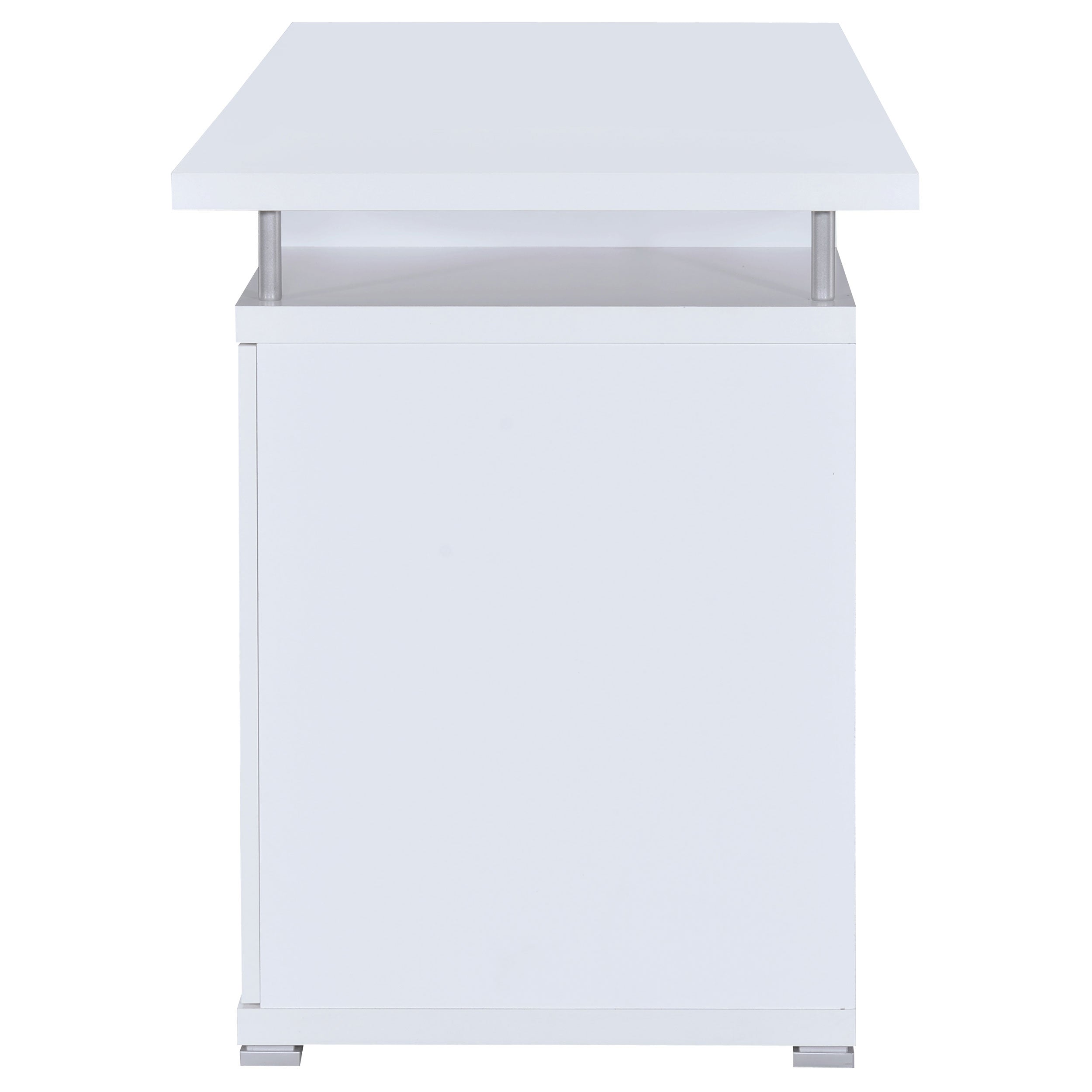 Tracy 55-inch 2-drawer Office Computer Desk Cappuccino