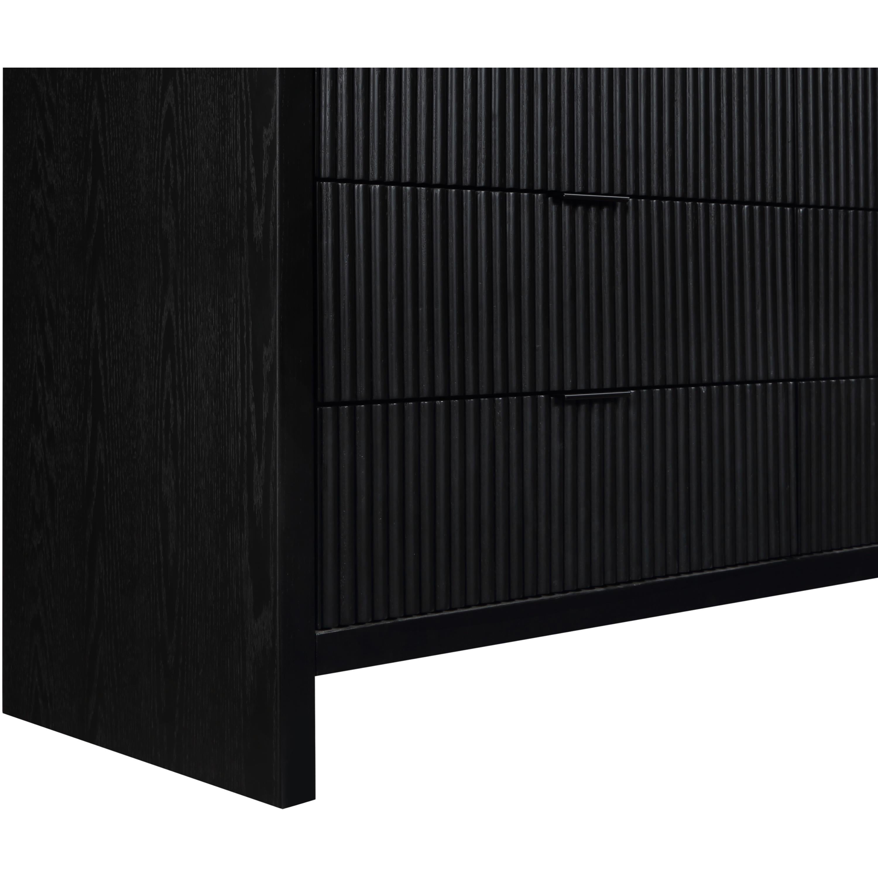 Meridian Fairfax Black Dresser