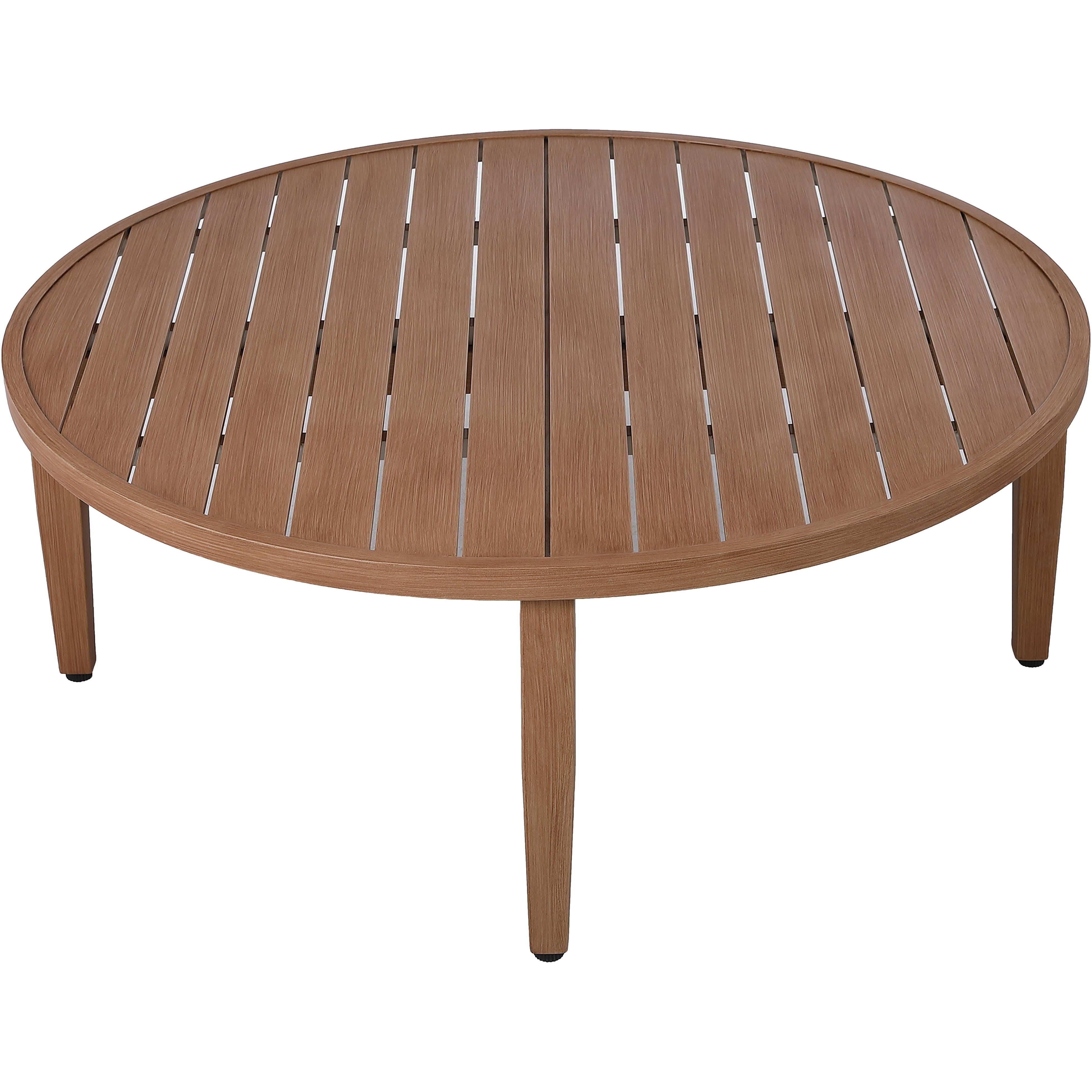 Meridian Maui Natural Outdoor Patio Coffee Table