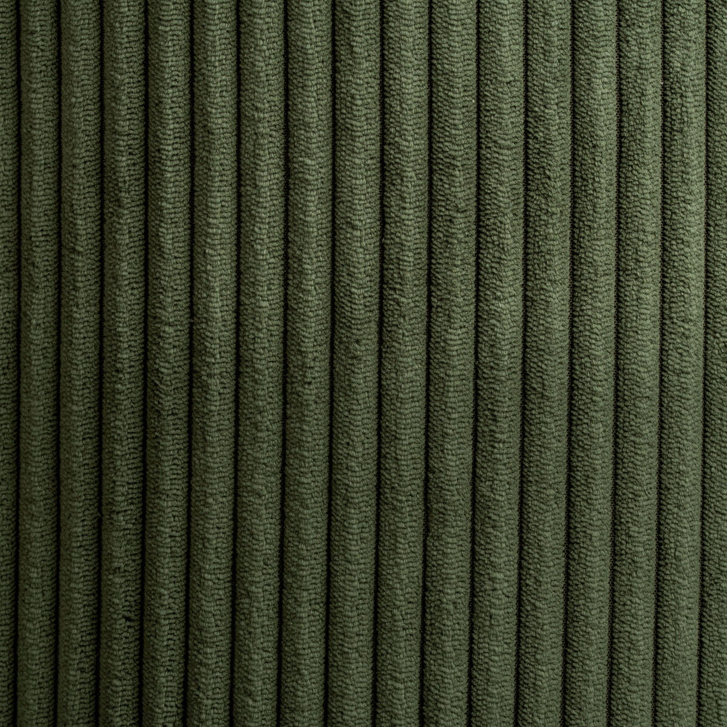 Meridian Roy Green Microsuede Fabric Ottoman/Stool