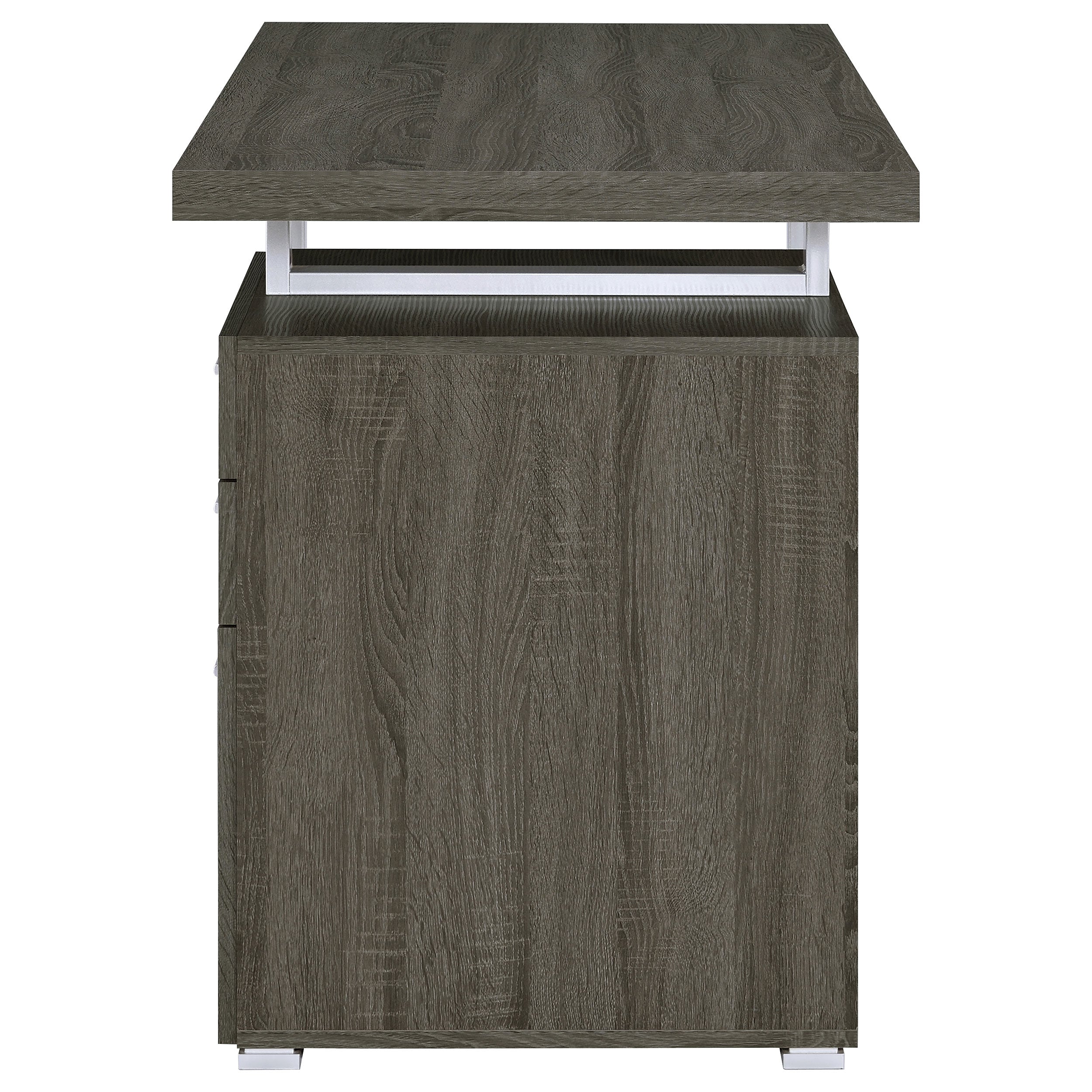 Brennan 47-inch 3-drawer Office Computer Desk Cappuccino