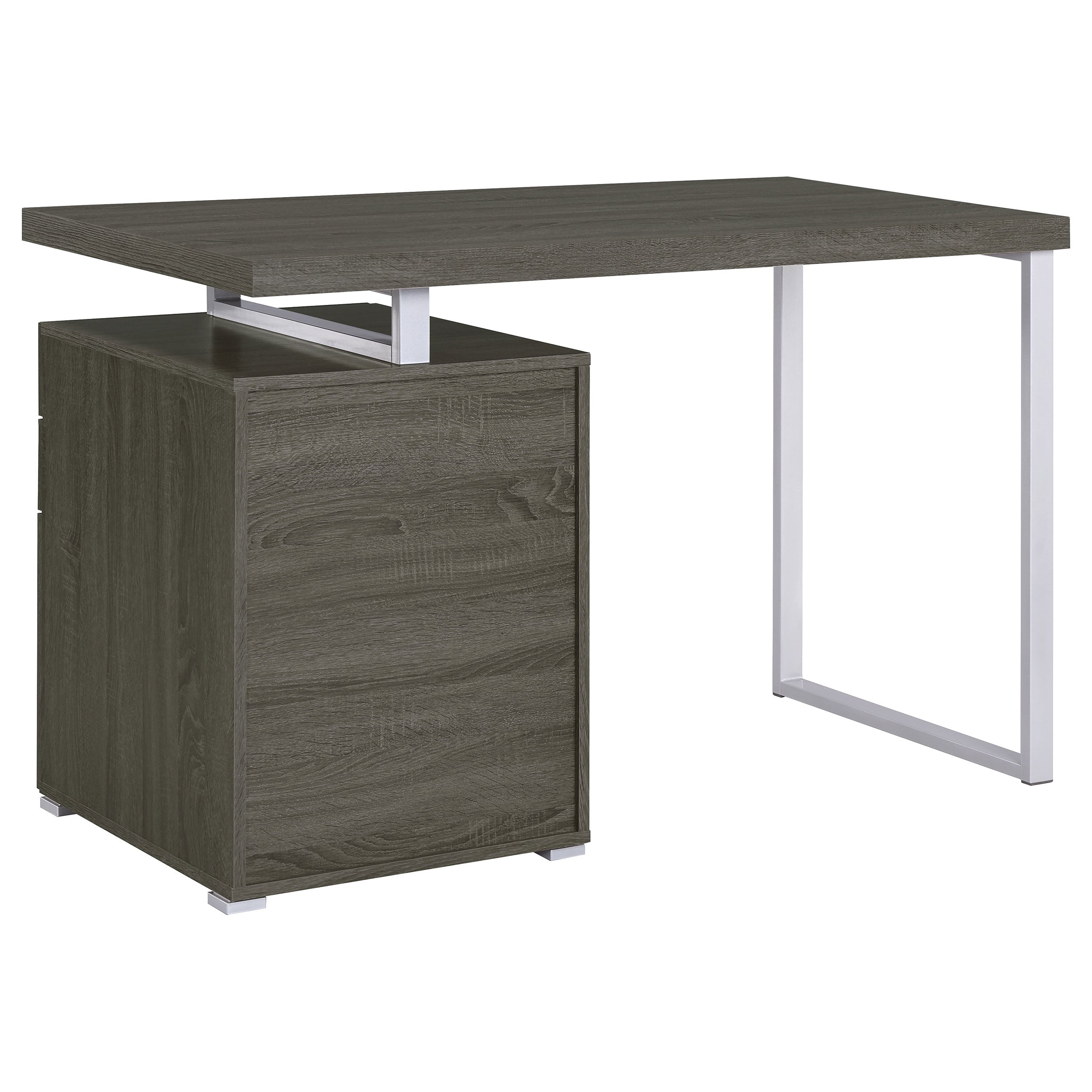 Brennan 47-inch 3-drawer Office Computer Desk Cappuccino