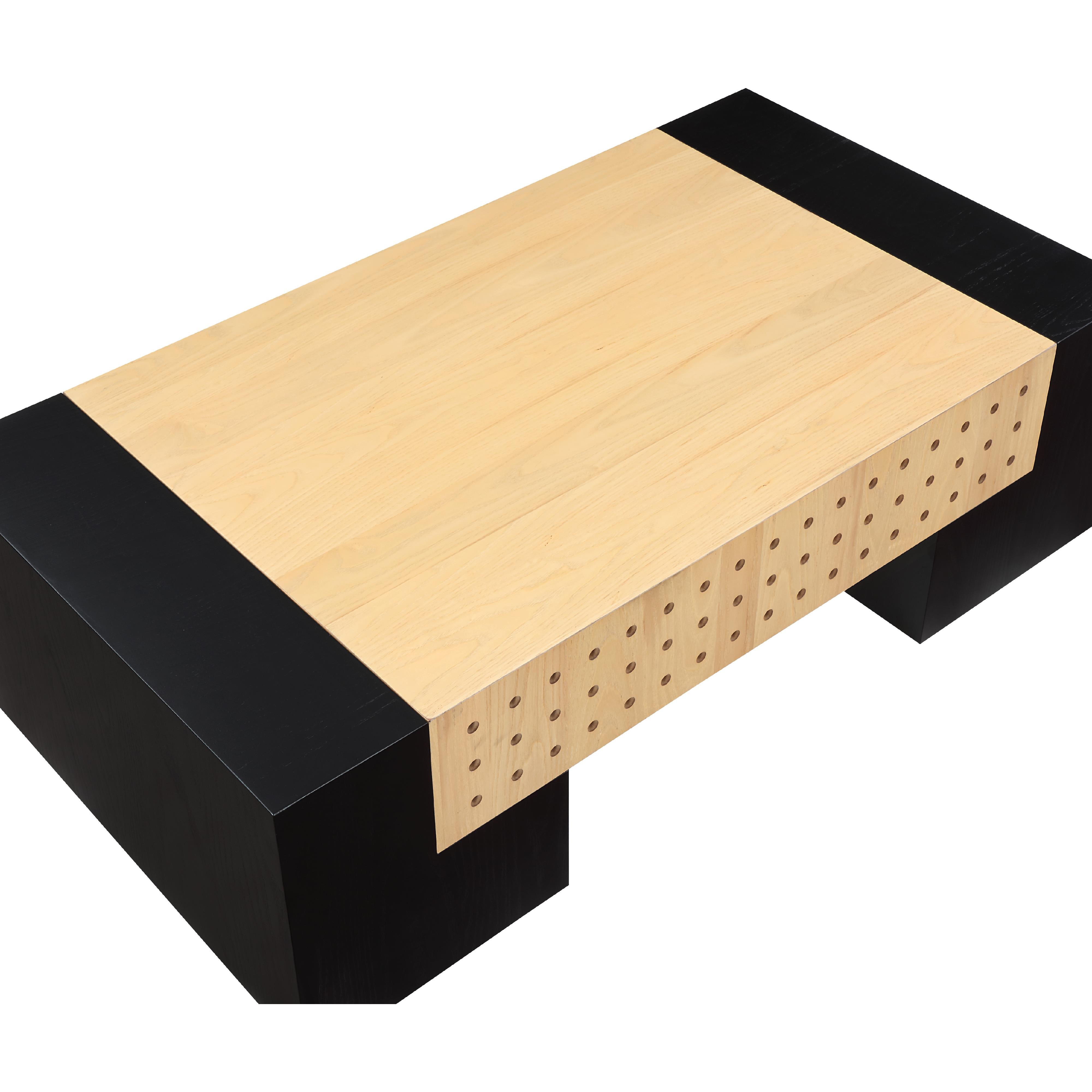 Meridian Mondrian Black Coffee Table