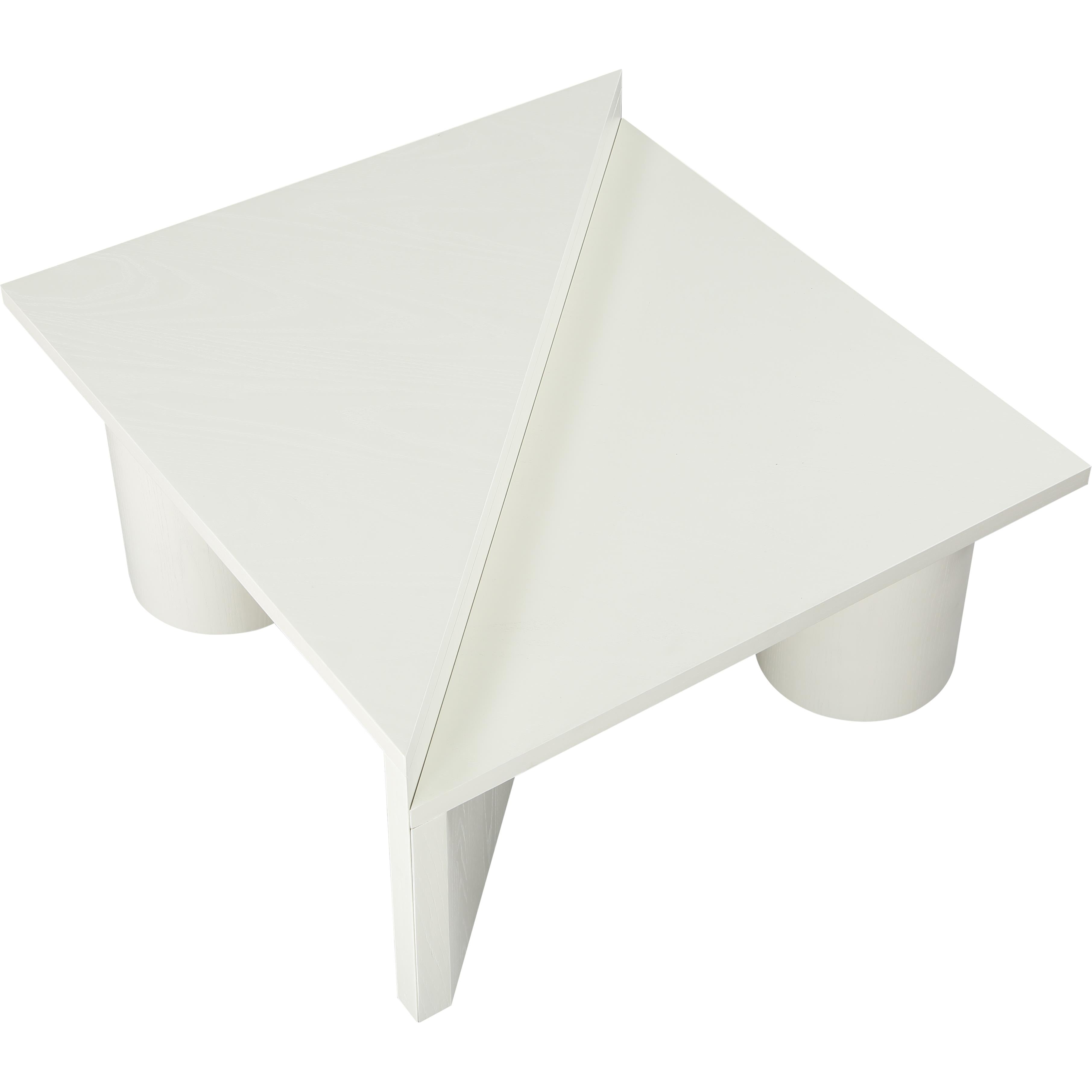 Meridian Pavillion White Coffee Table