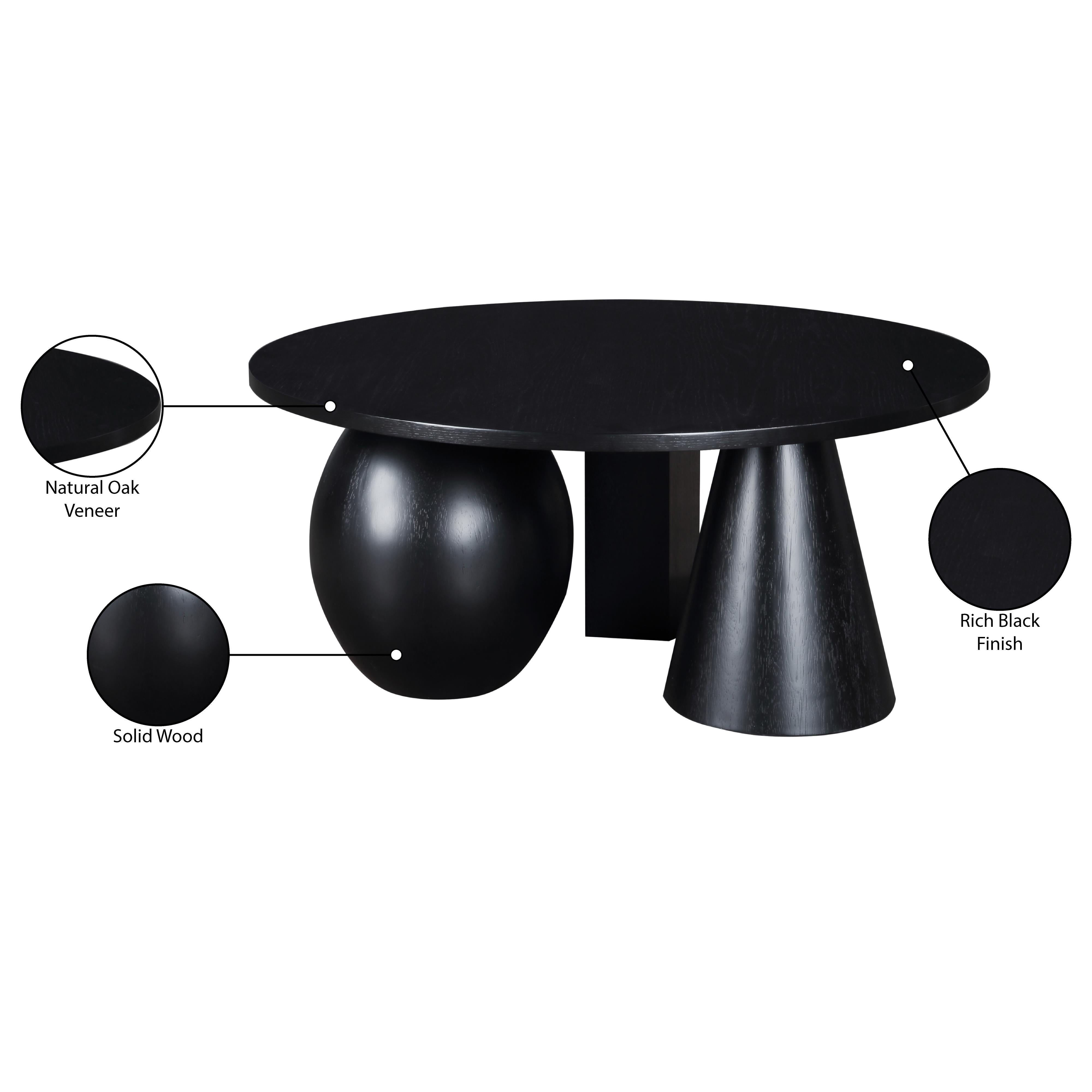 Meridian Revive Black Coffee Table