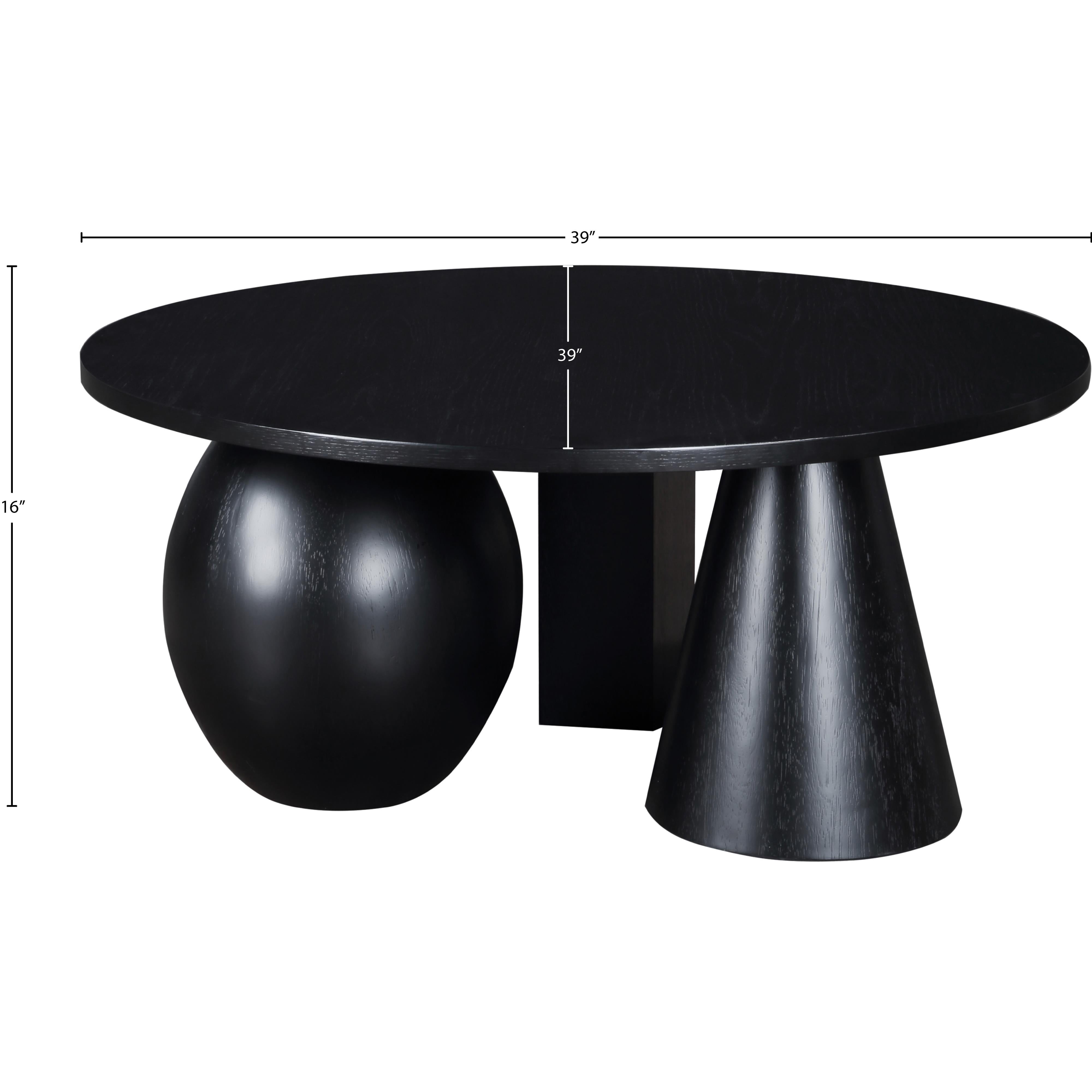 Meridian Revive Black Coffee Table