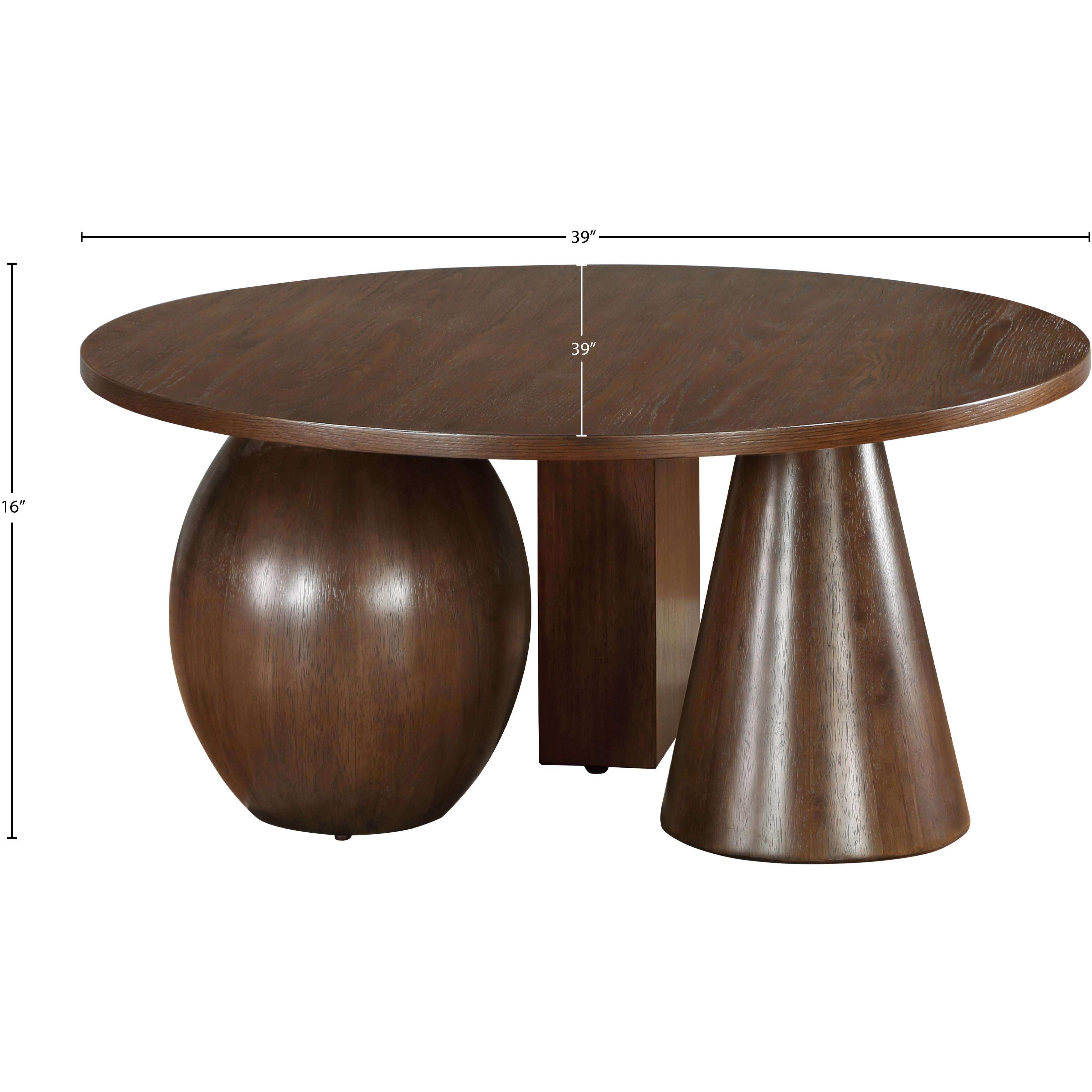 Meridian Revive Brown Coffee Table