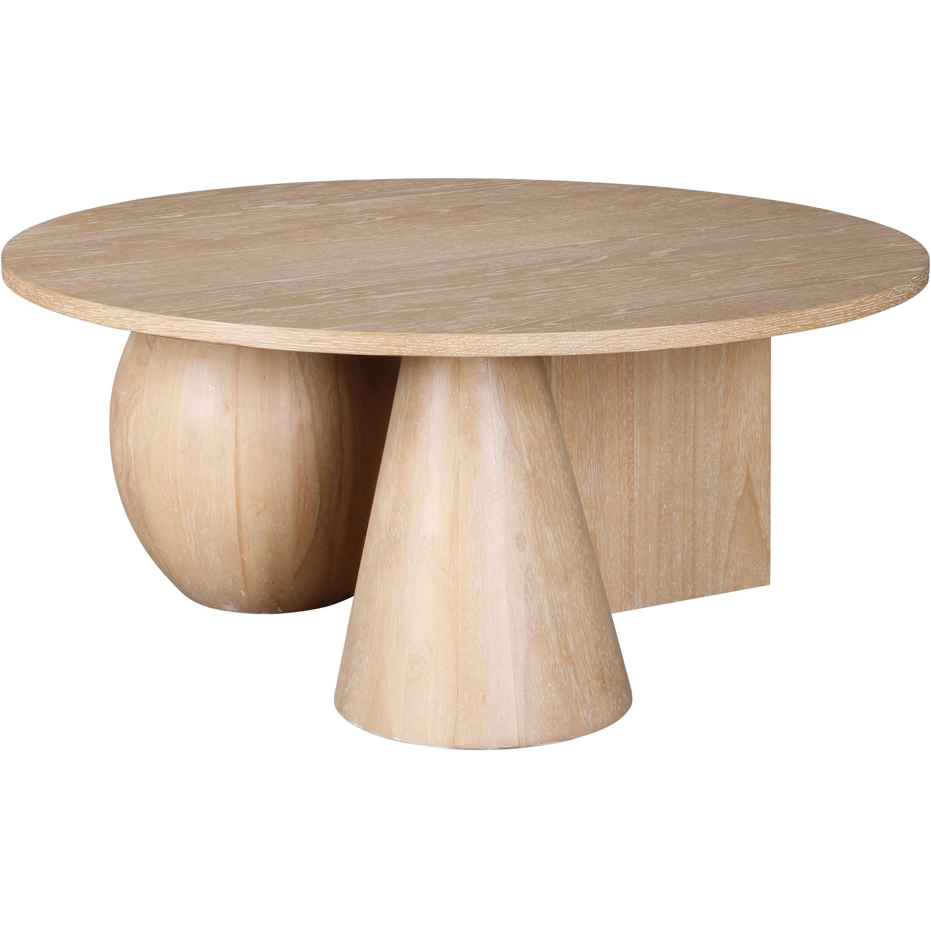 Meridian Revive Natural Oak Coffee Table