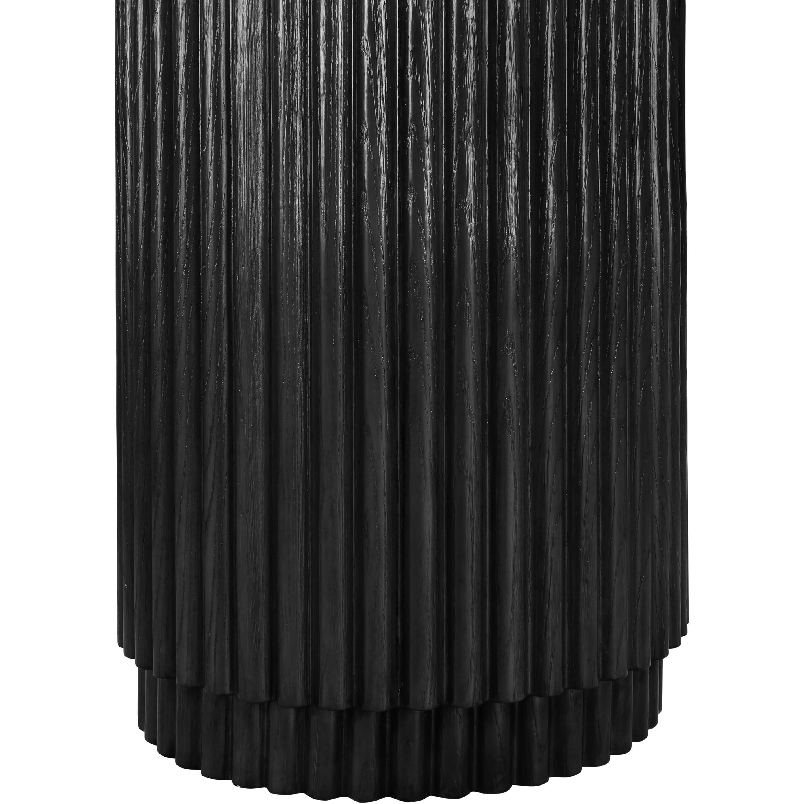 Meridian Ronin Black End Table