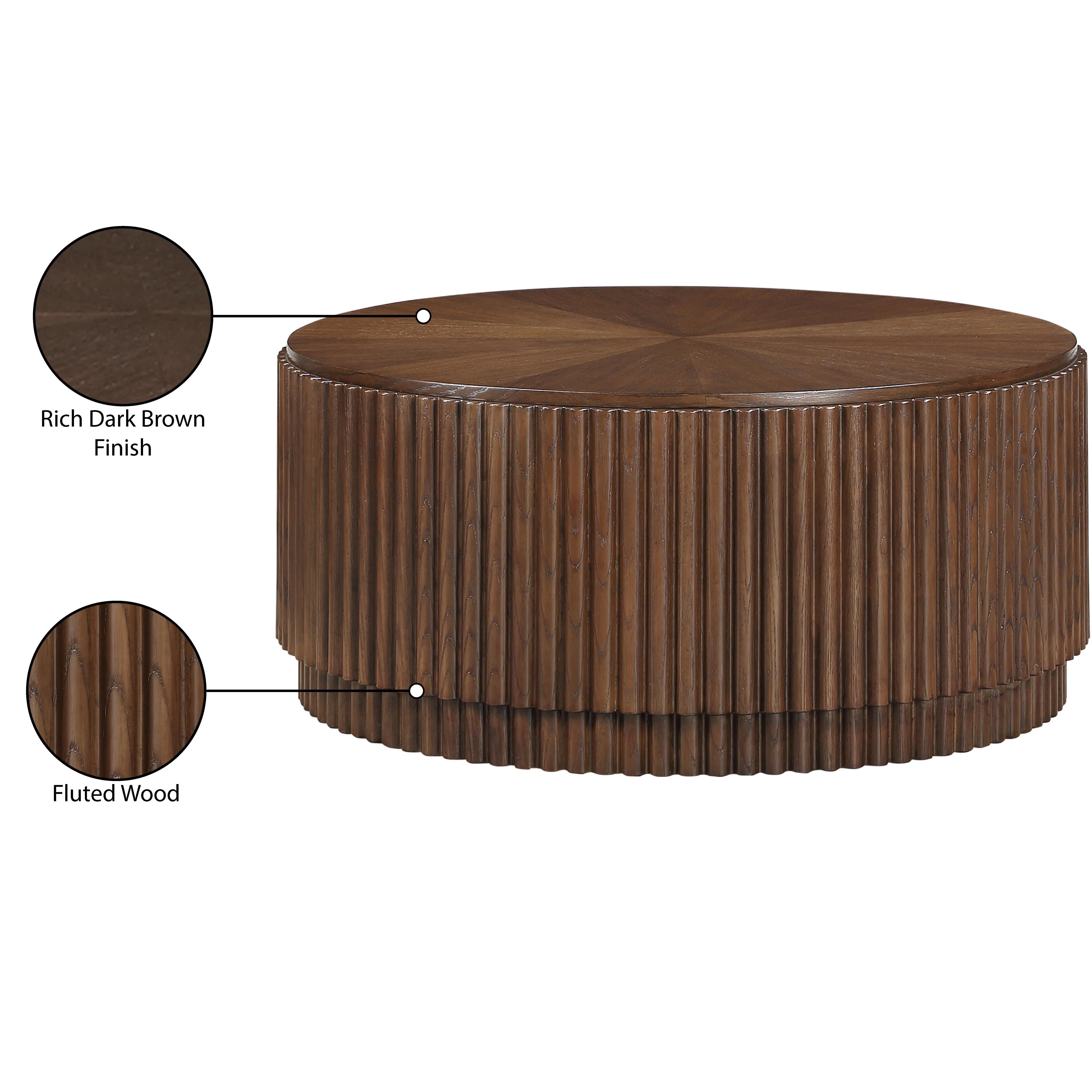 Meridian Ronin Brown Coffee Table