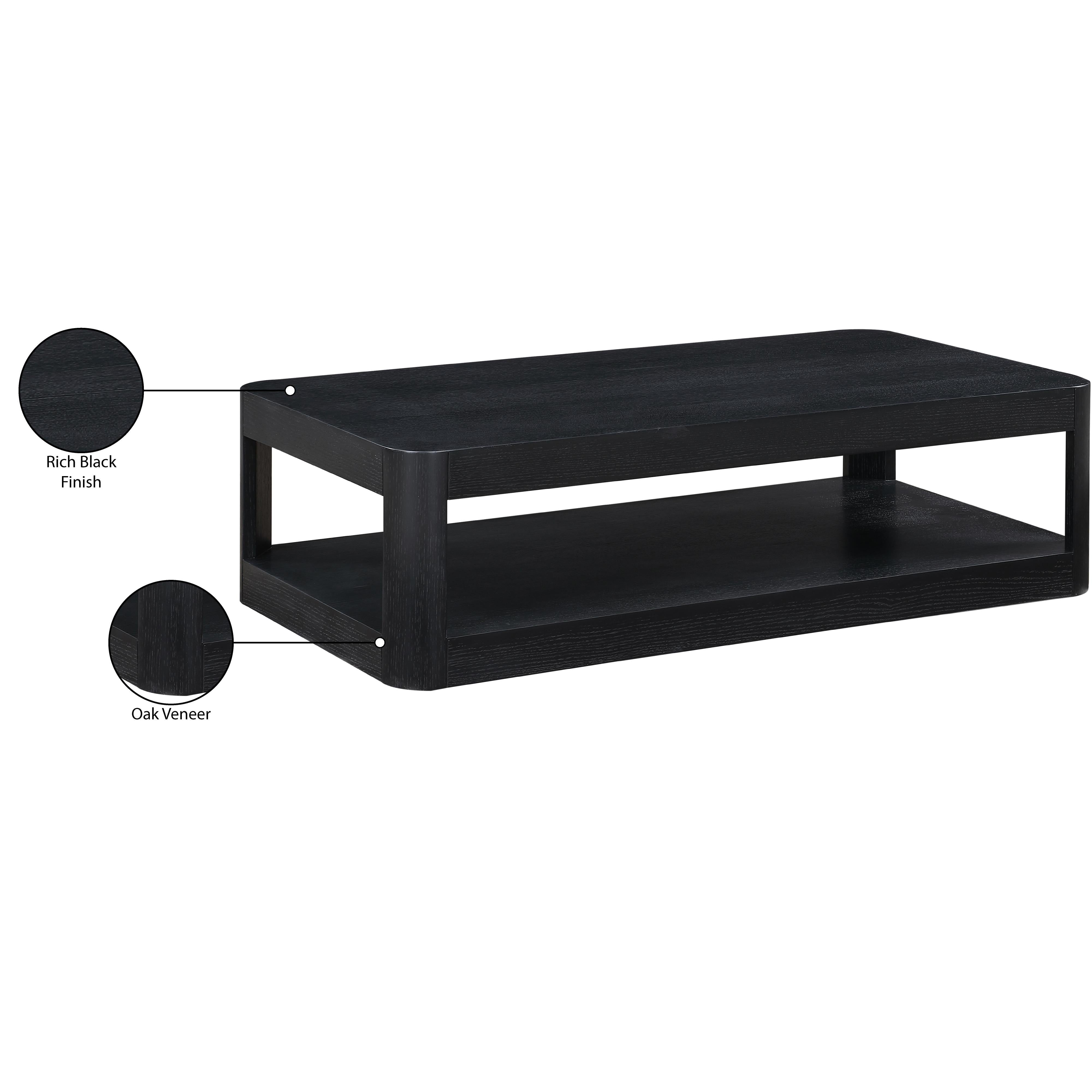 Meridian Reeves Black Coffee Table