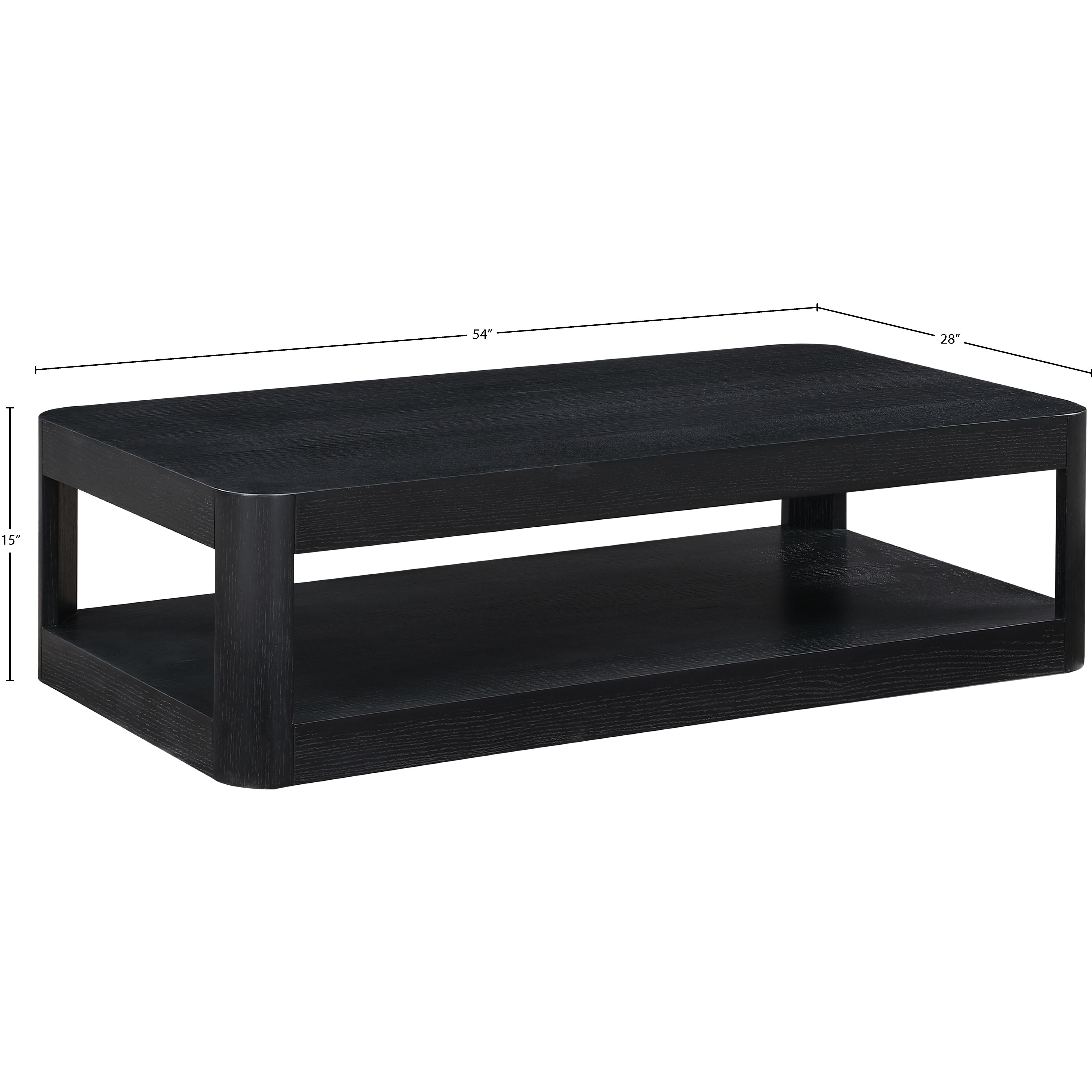 Meridian Reeves Black Coffee Table