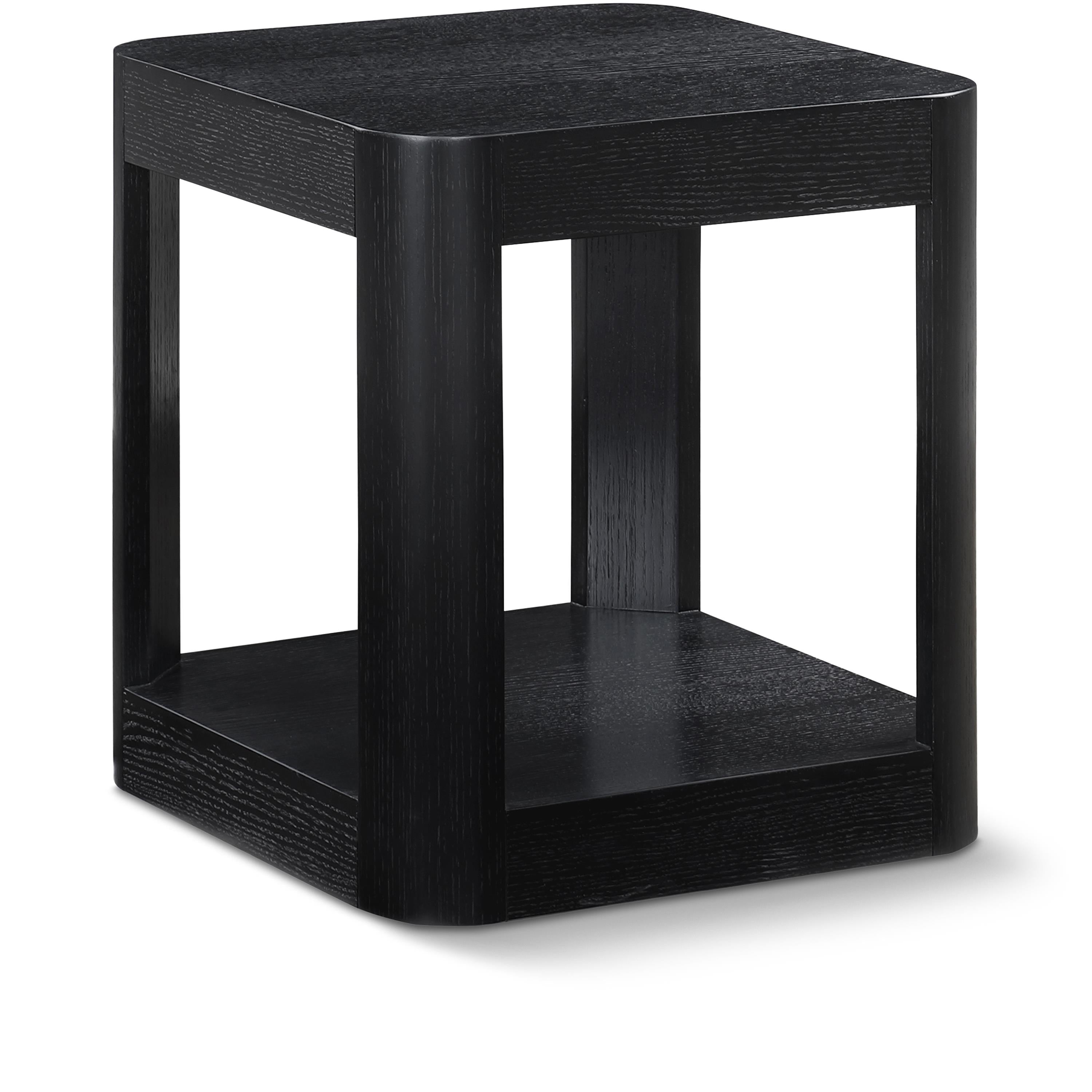 Meridian Reeves Black End Table