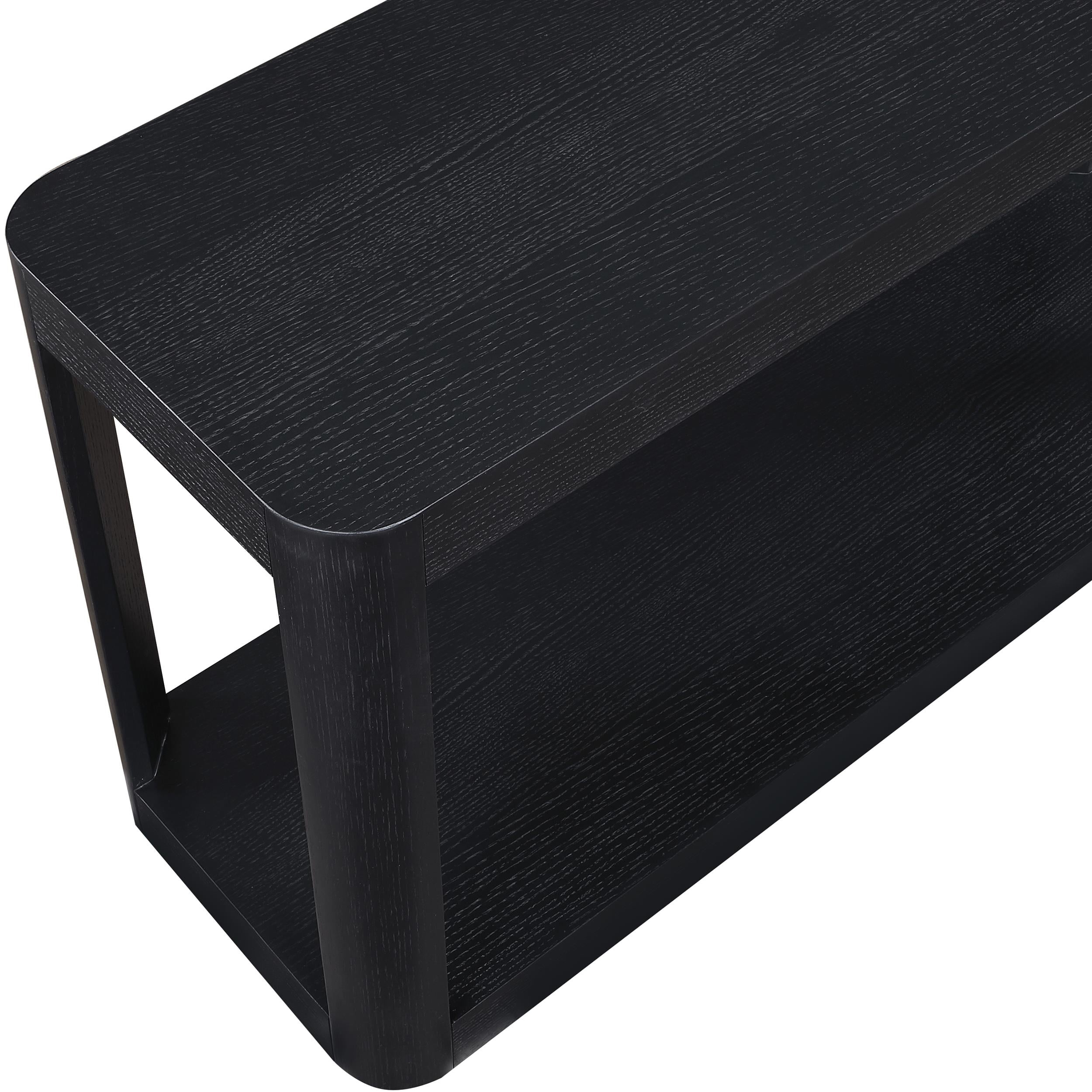 Meridian Reeves Black Console Table