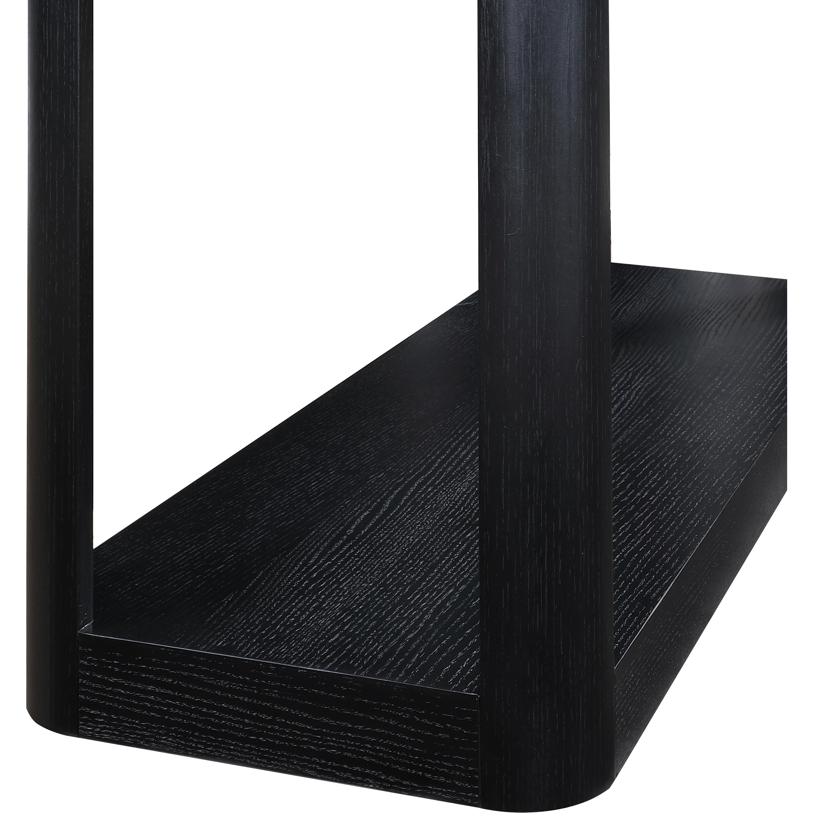Meridian Reeves Black Console Table