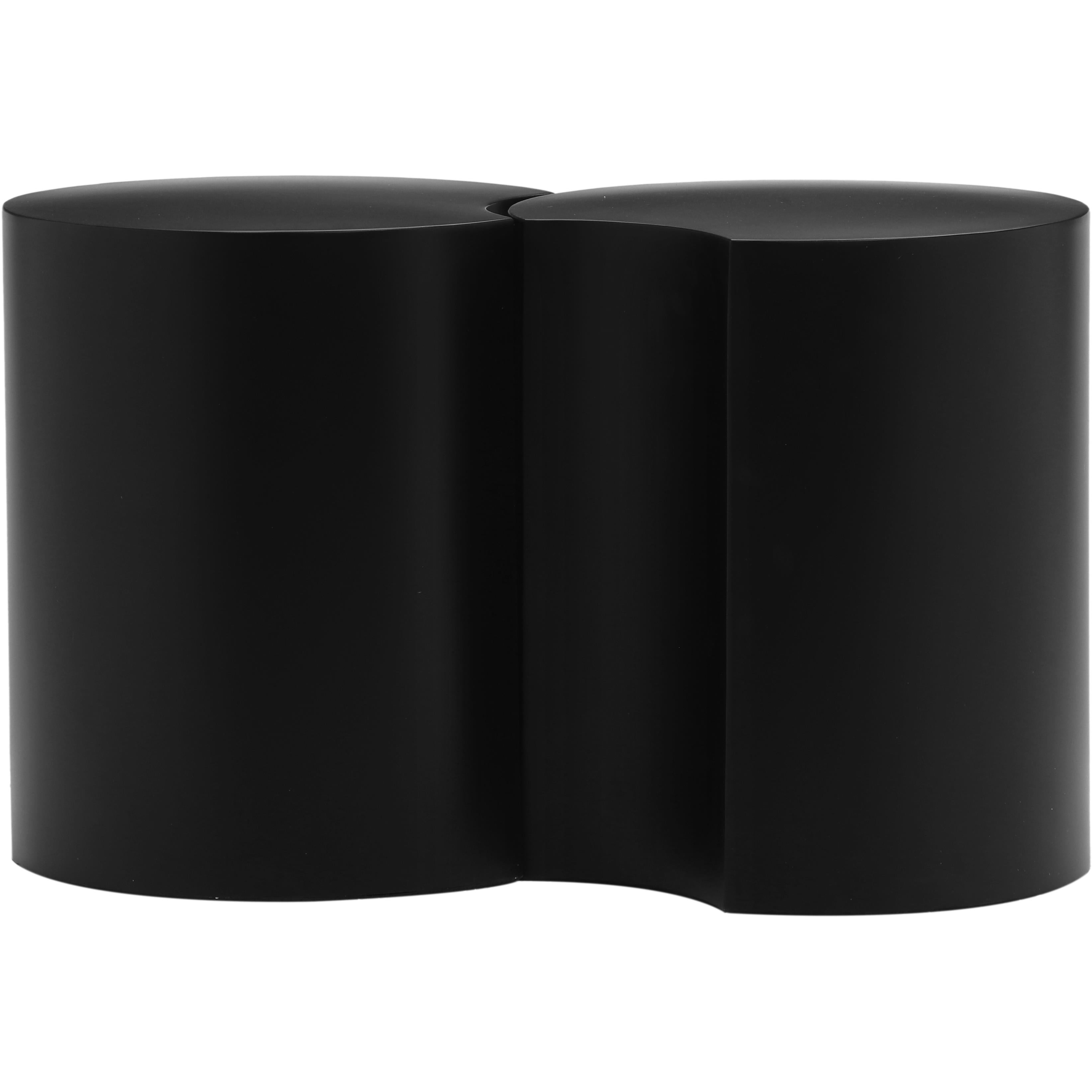 Meridian Dimple Black End Table