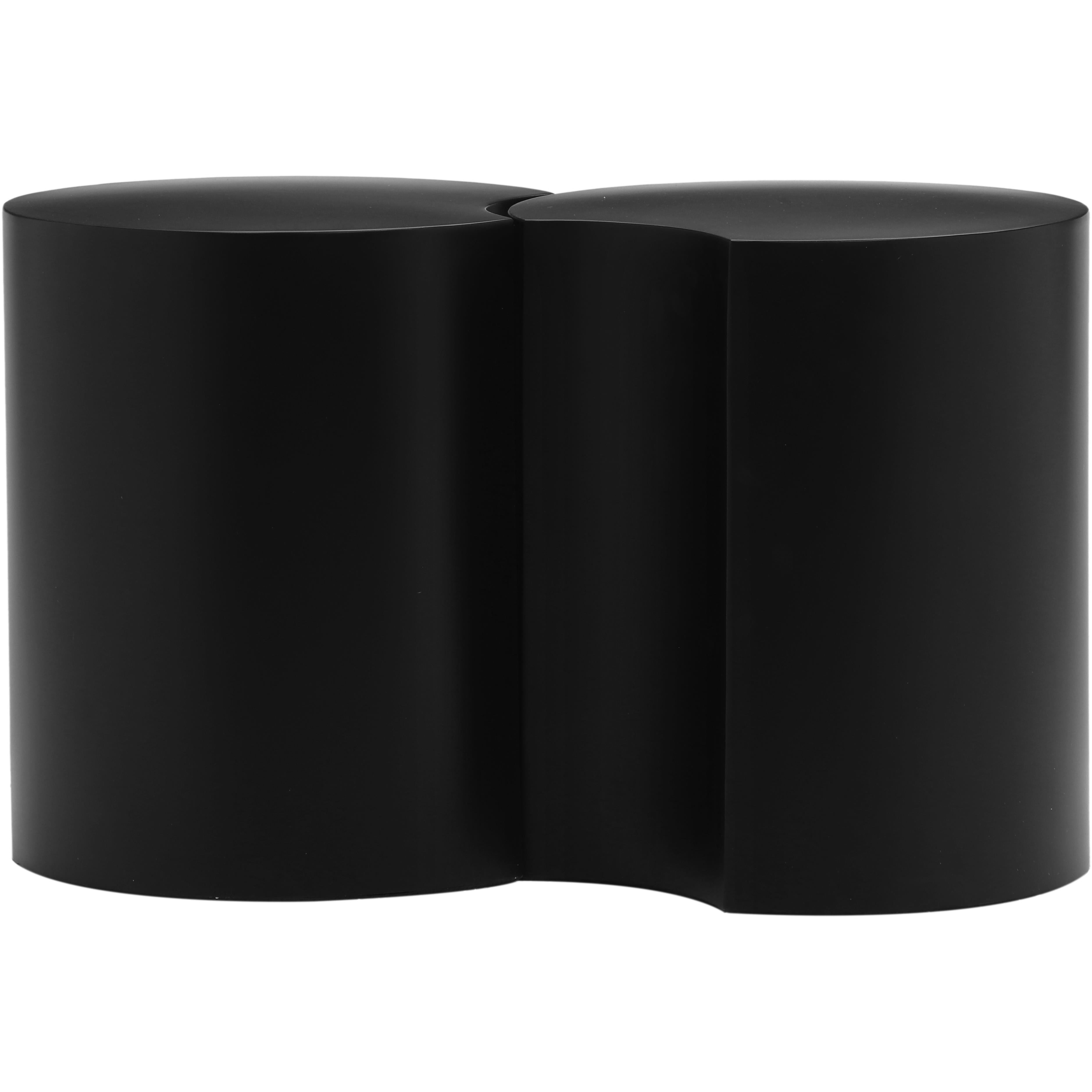 Meridian Dimple Black End Table
