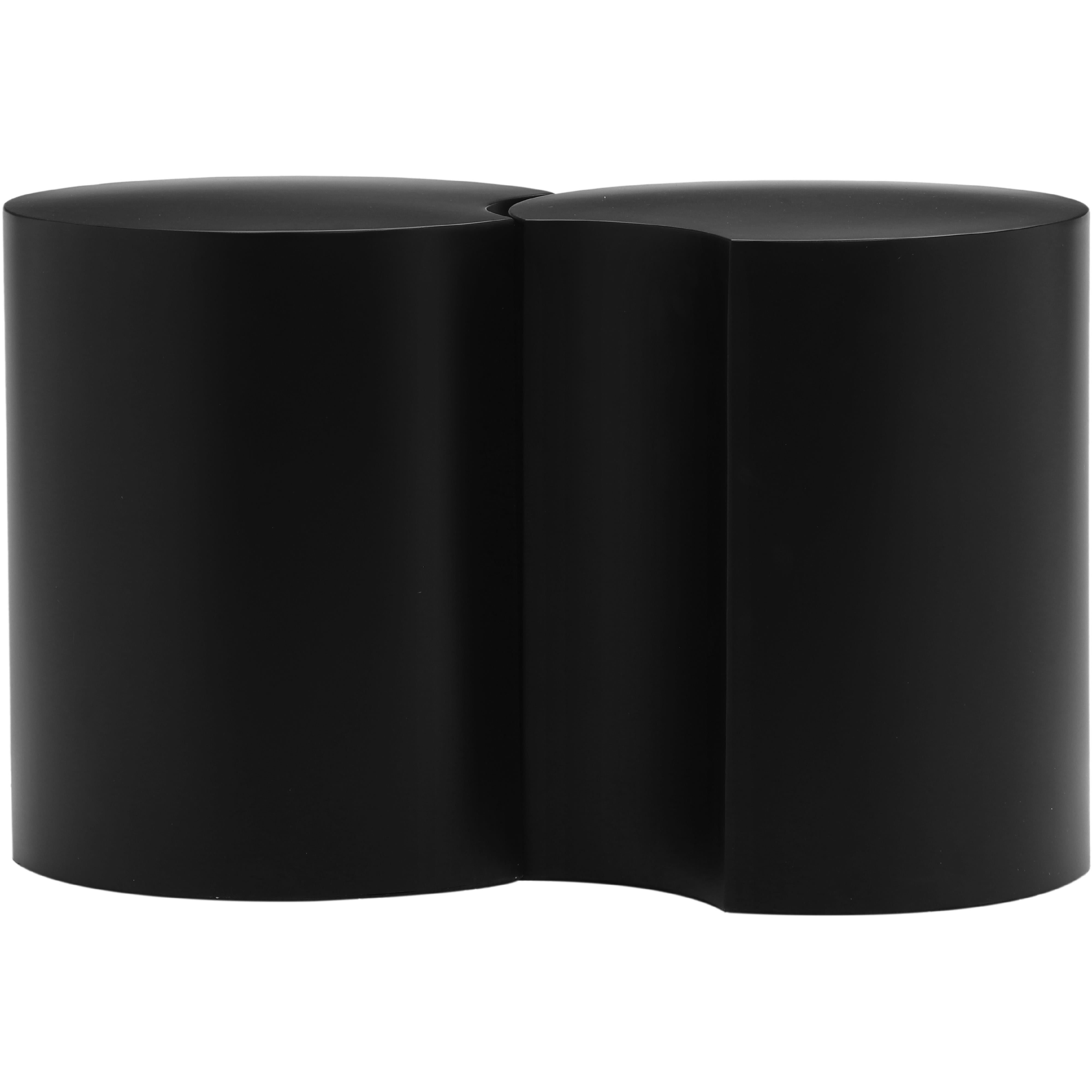 Meridian Dimple Black End Table