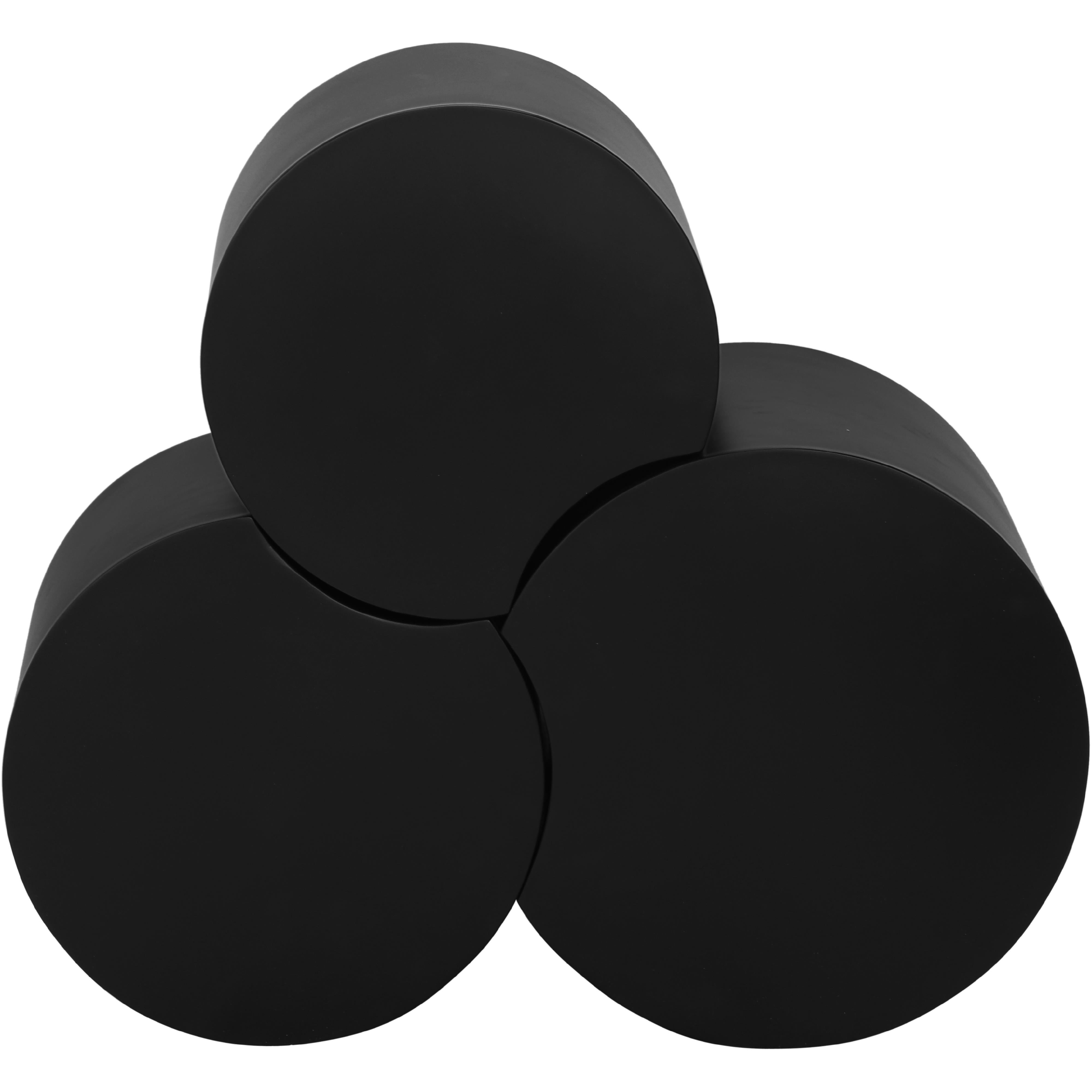 Meridian Dimple Black Coffee Table
