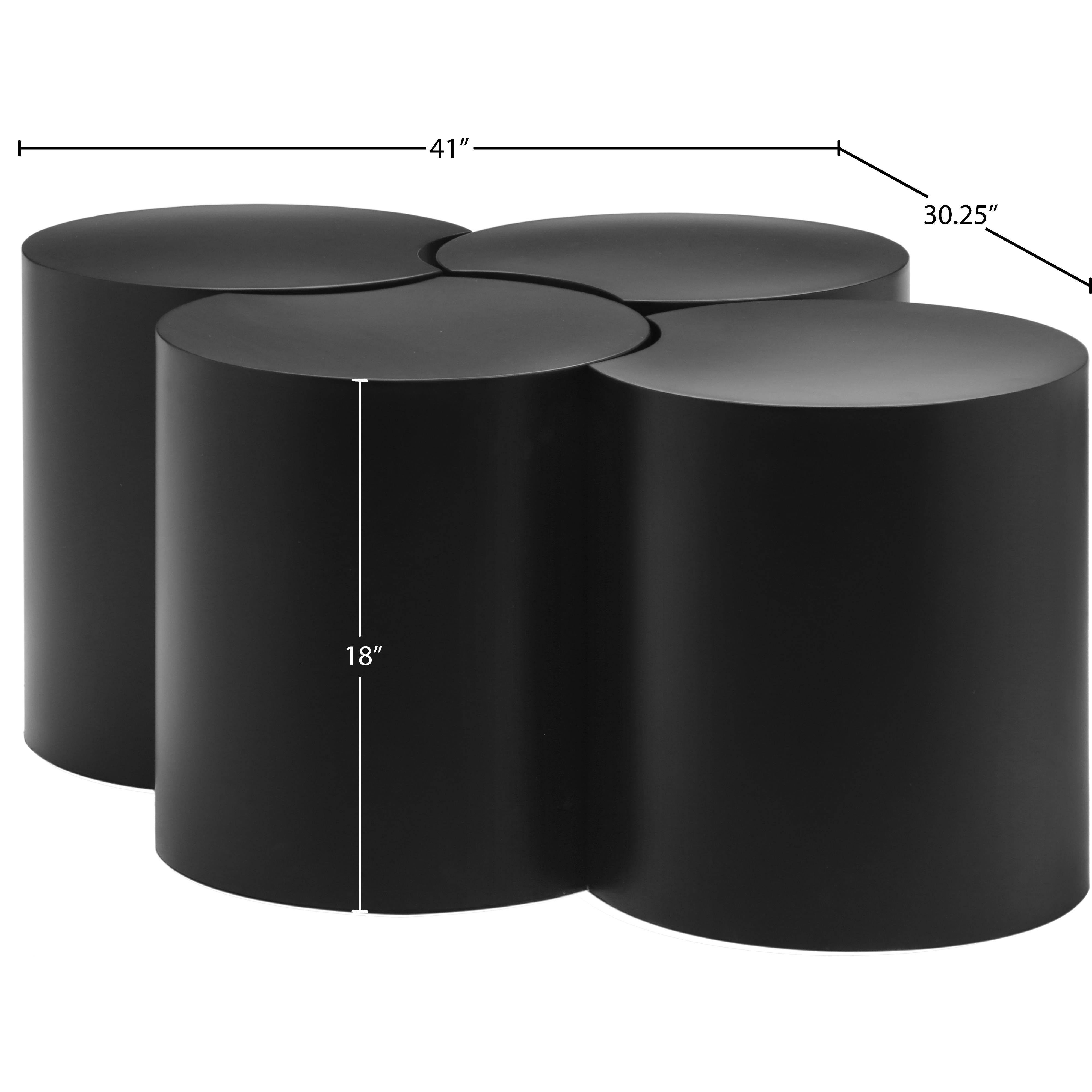 Meridian Dimple Black Coffee Table