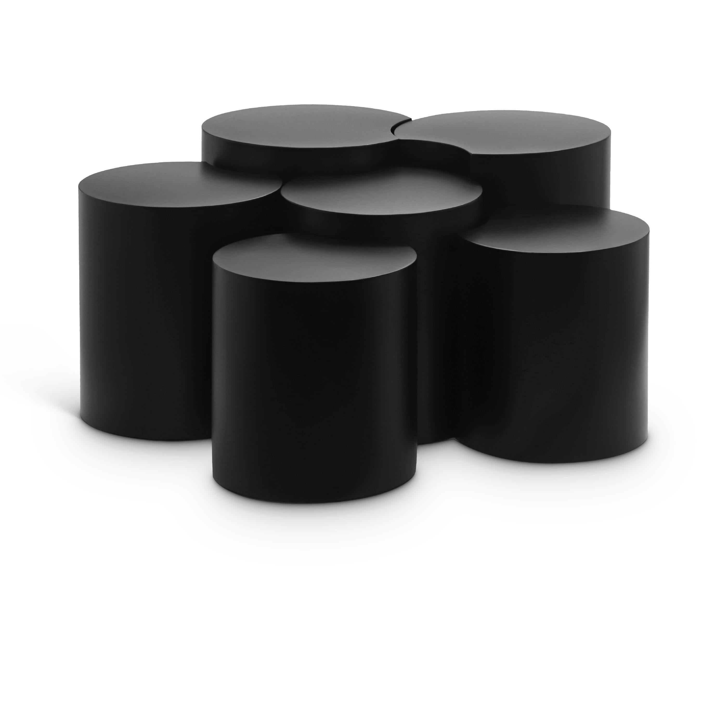 Meridian Dimple Black Coffee Table
