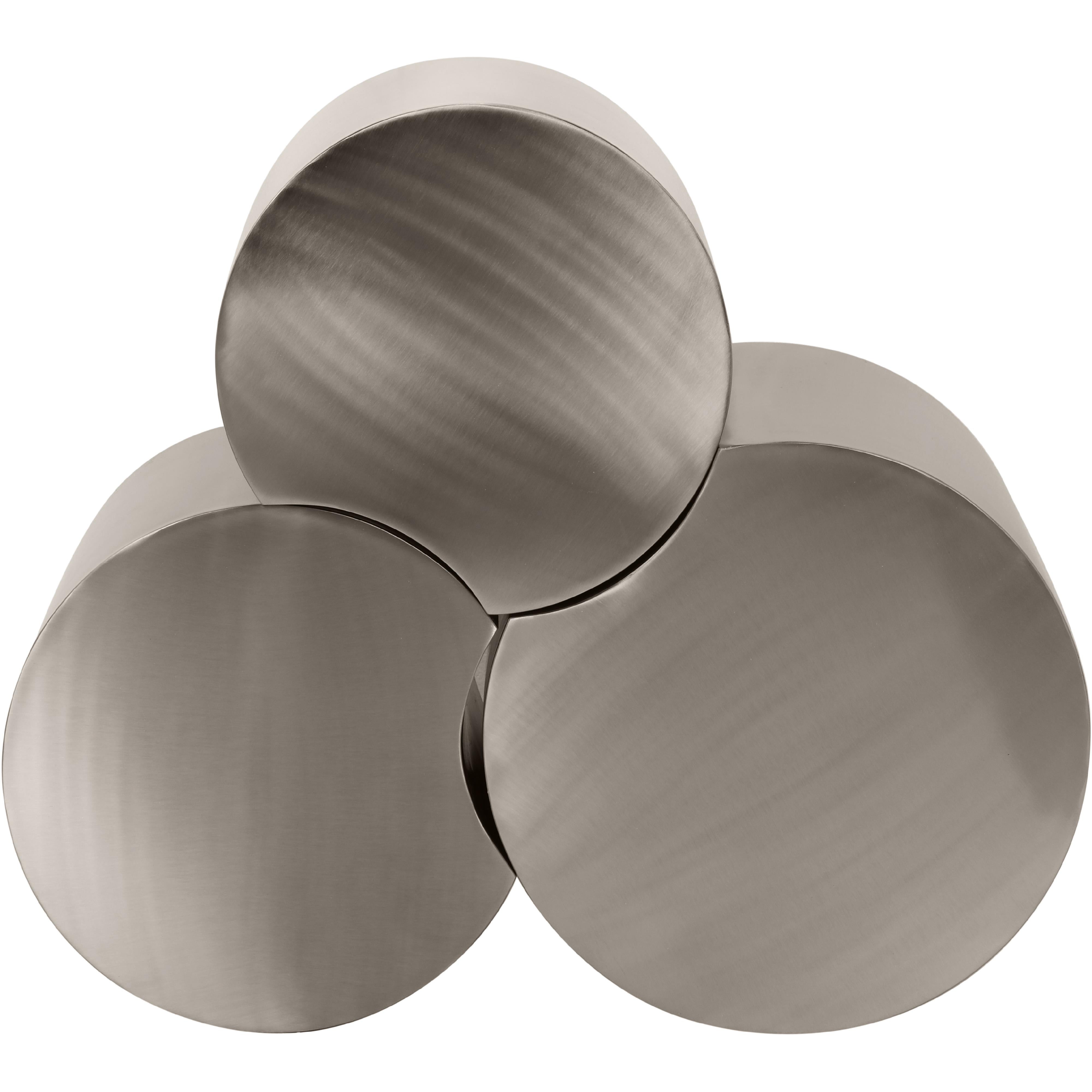 Meridian Dimple Silver Coffee Table