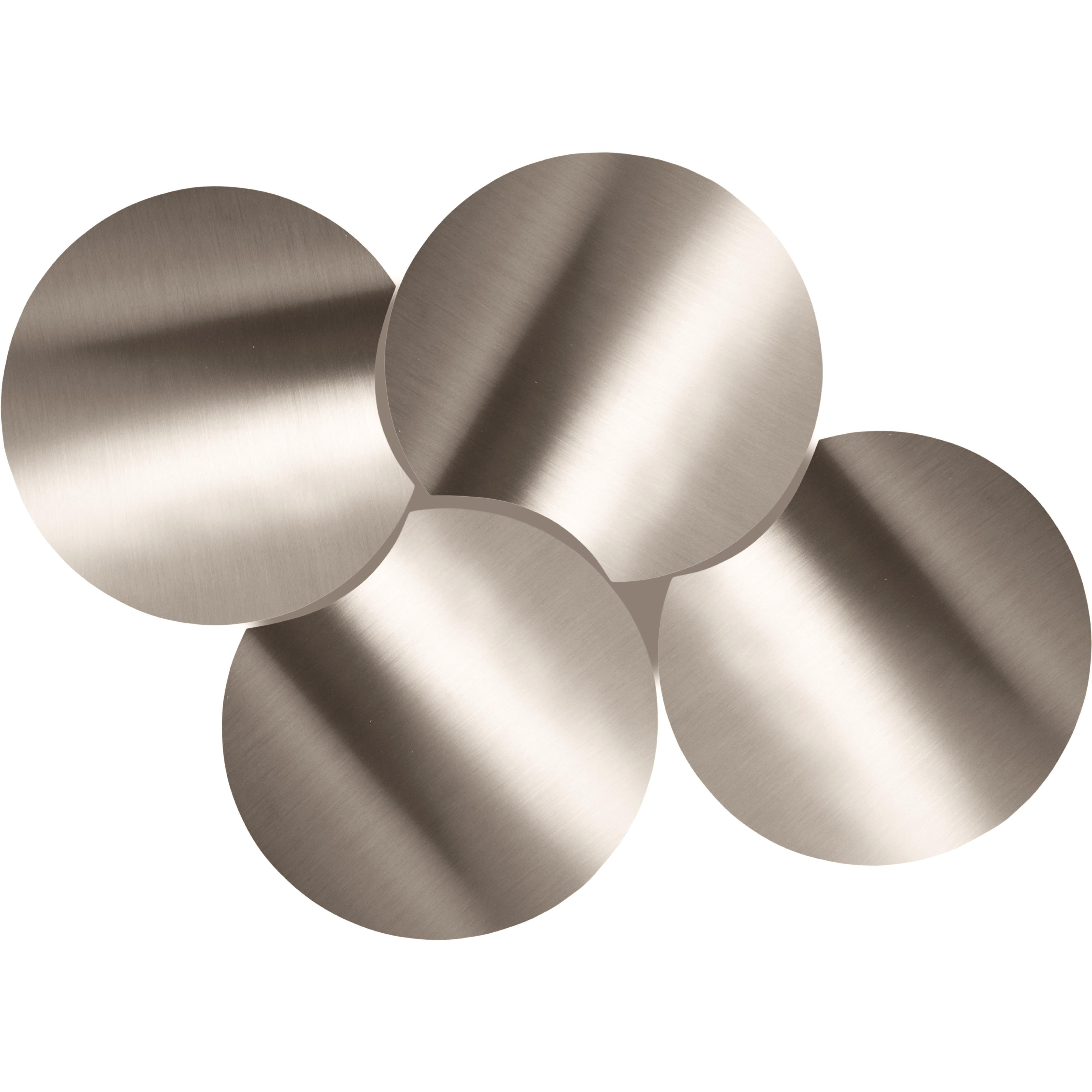 Meridian Dimple Silver Coffee Table