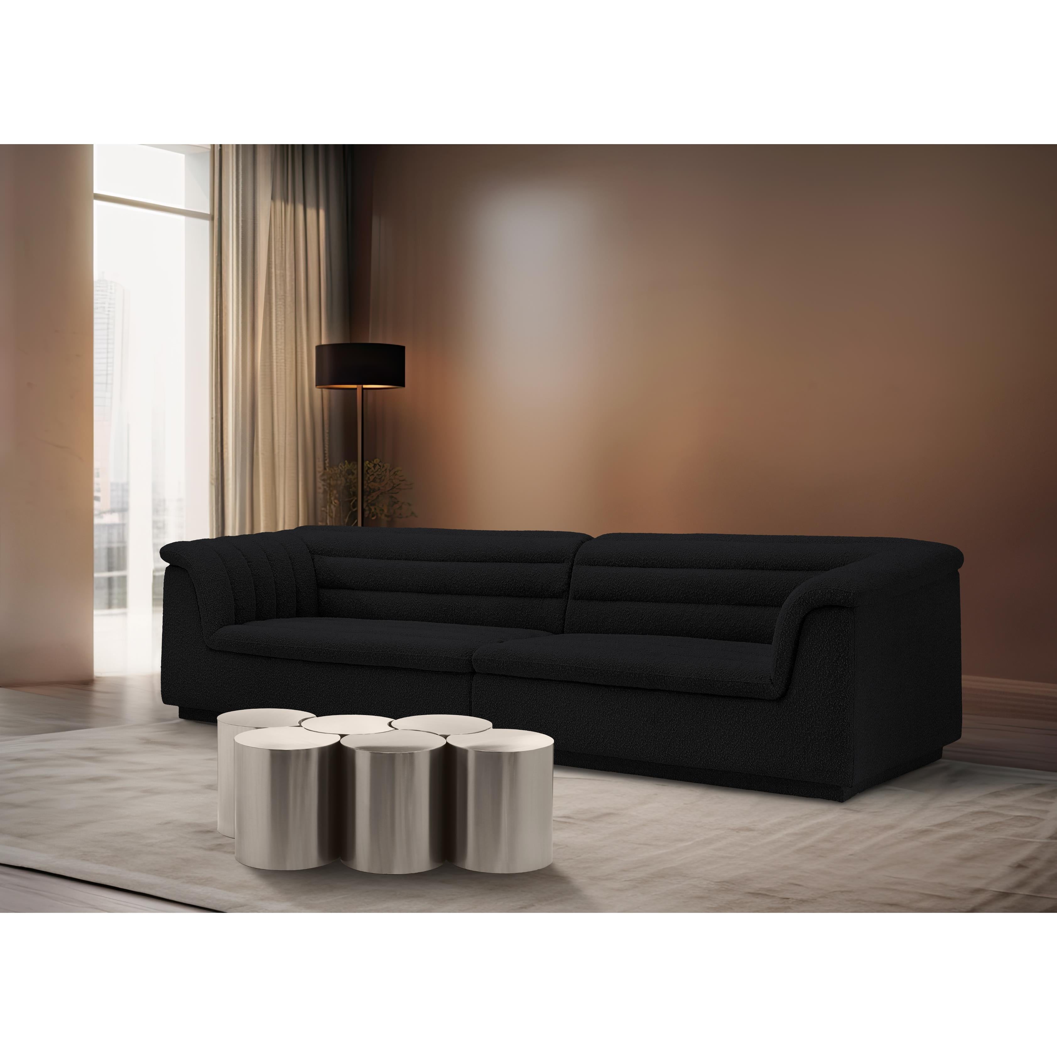 Meridian Dimple Silver Coffee Table