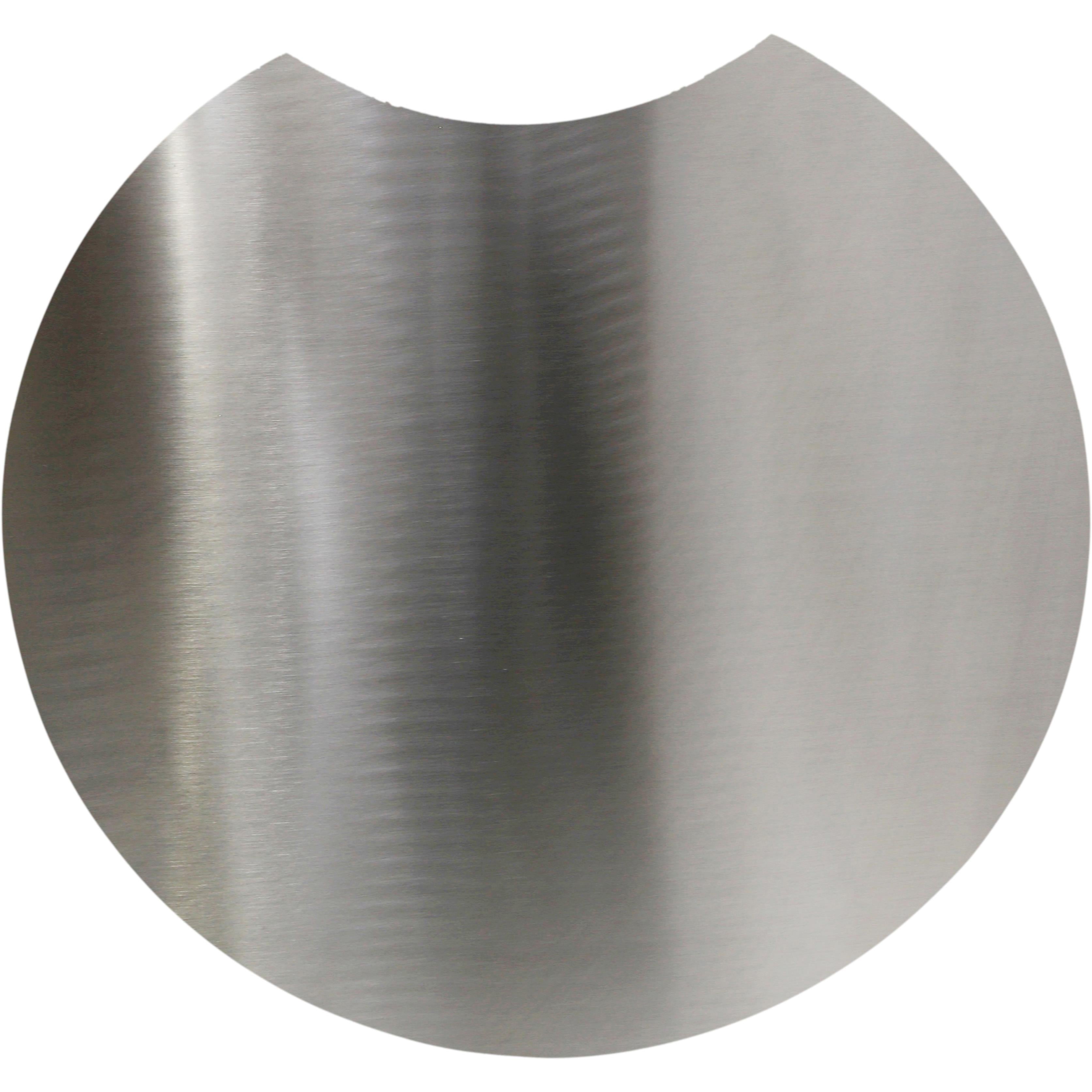 Meridian Dimple Silver End Table