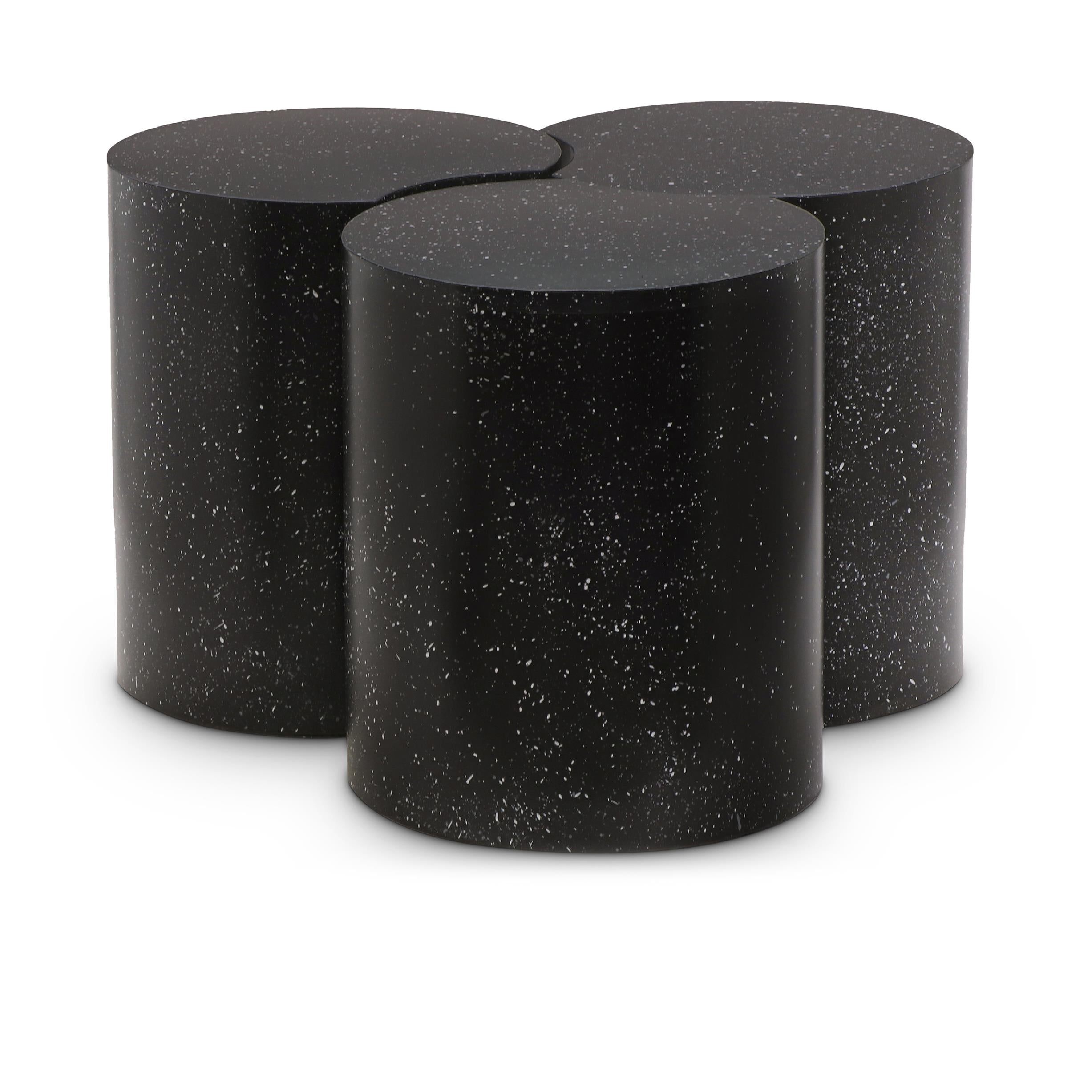 Meridian Dimple Black Coffee Table
