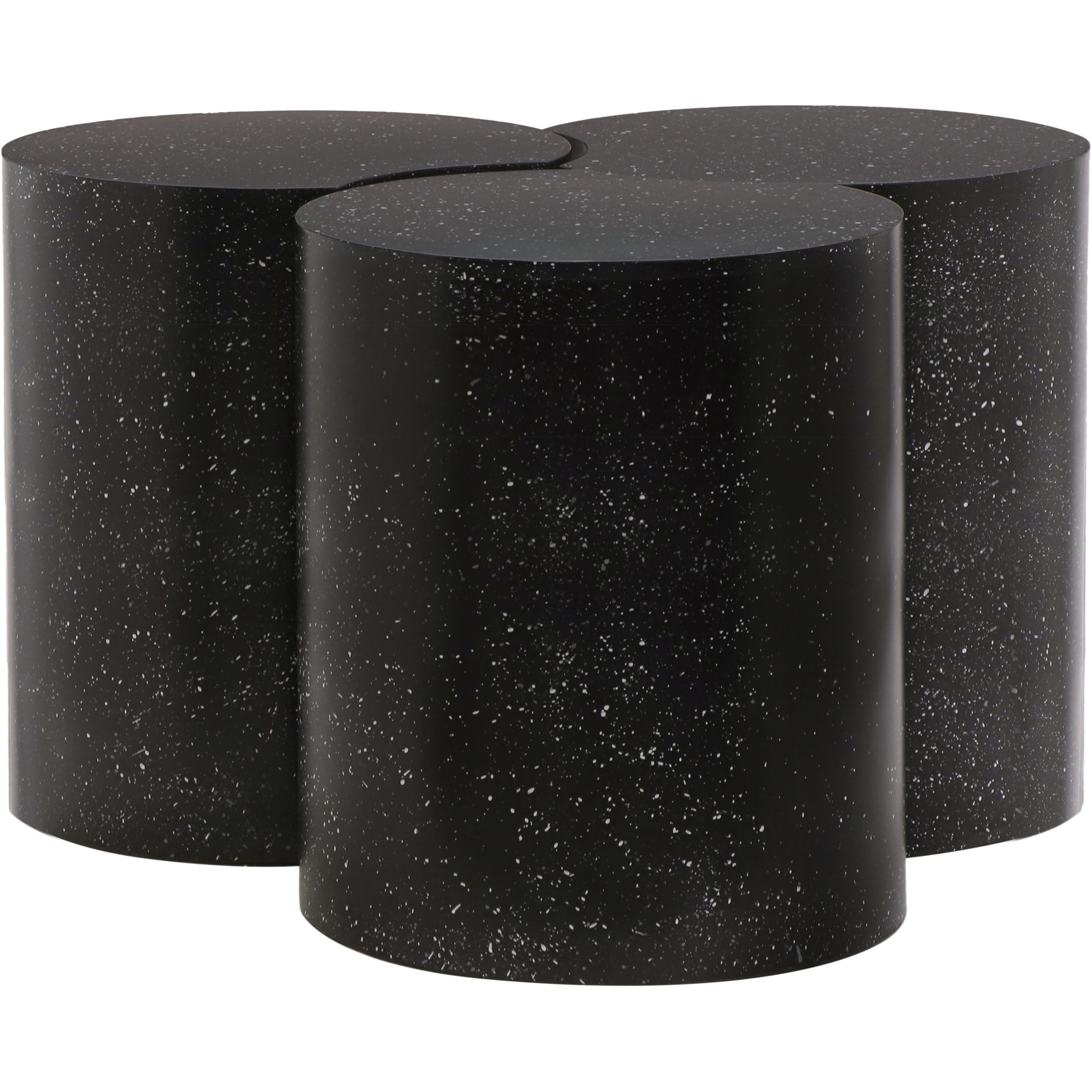 Meridian Dimple Black Coffee Table