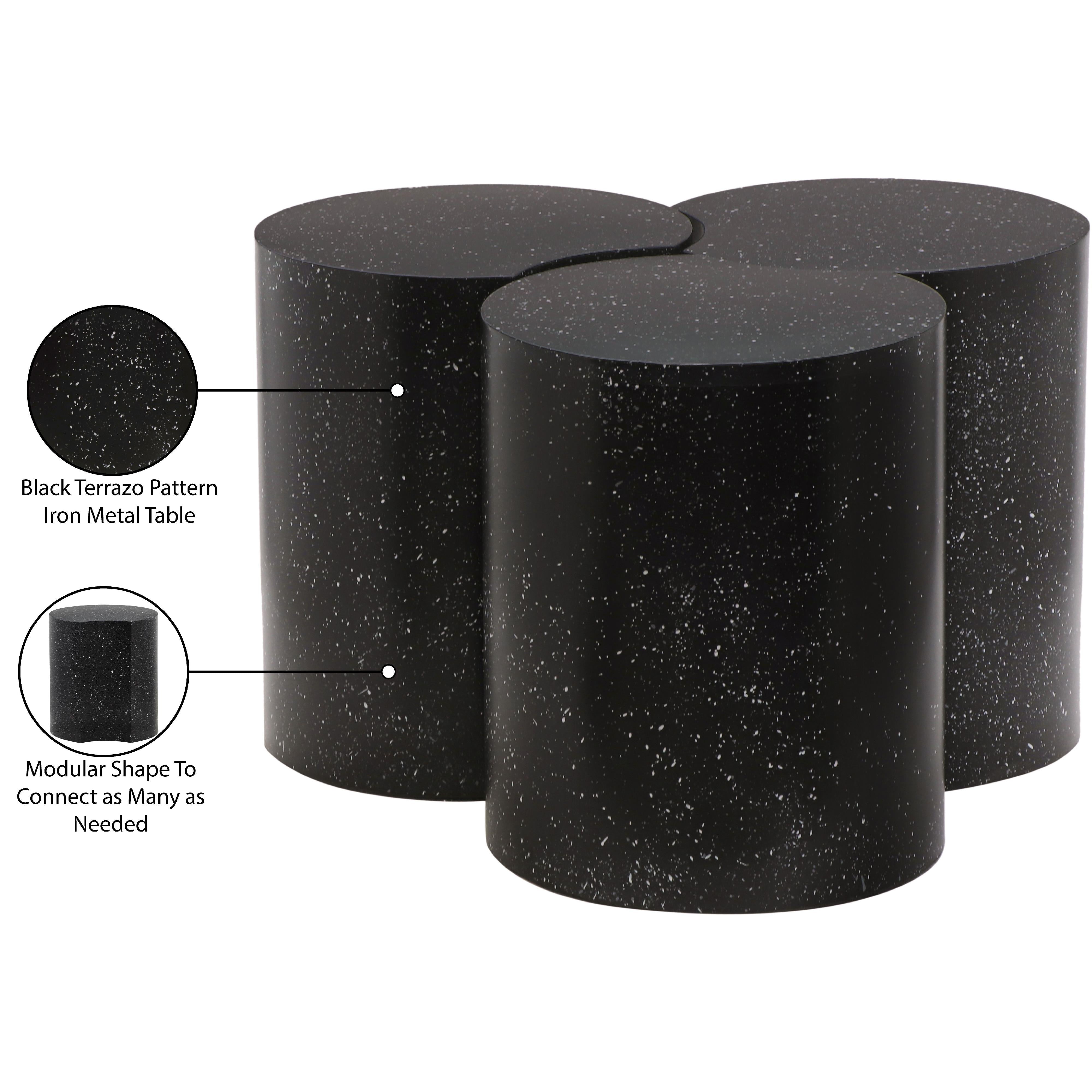 Meridian Dimple Black Coffee Table