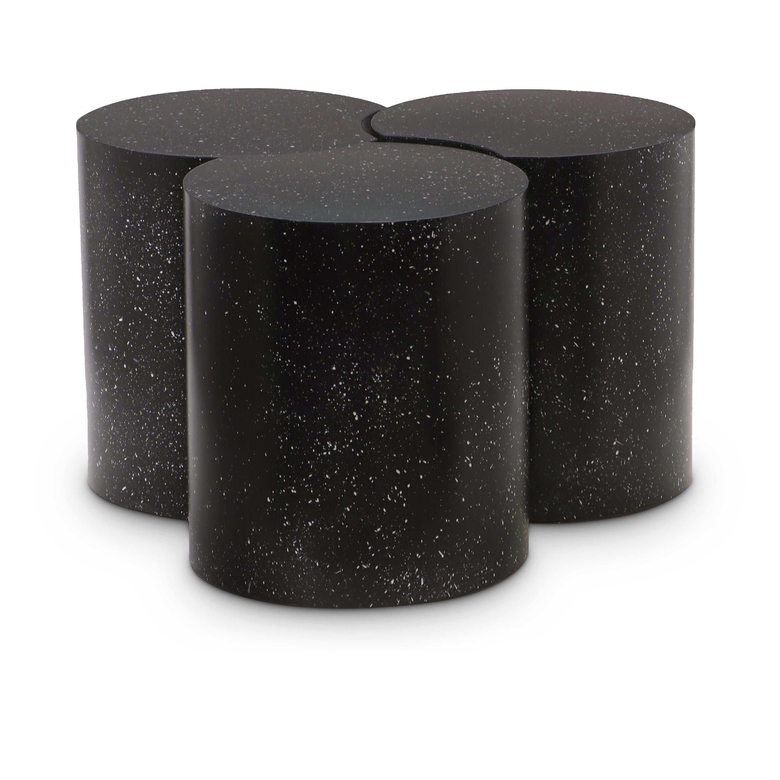 Meridian Dimple Black Coffee Table