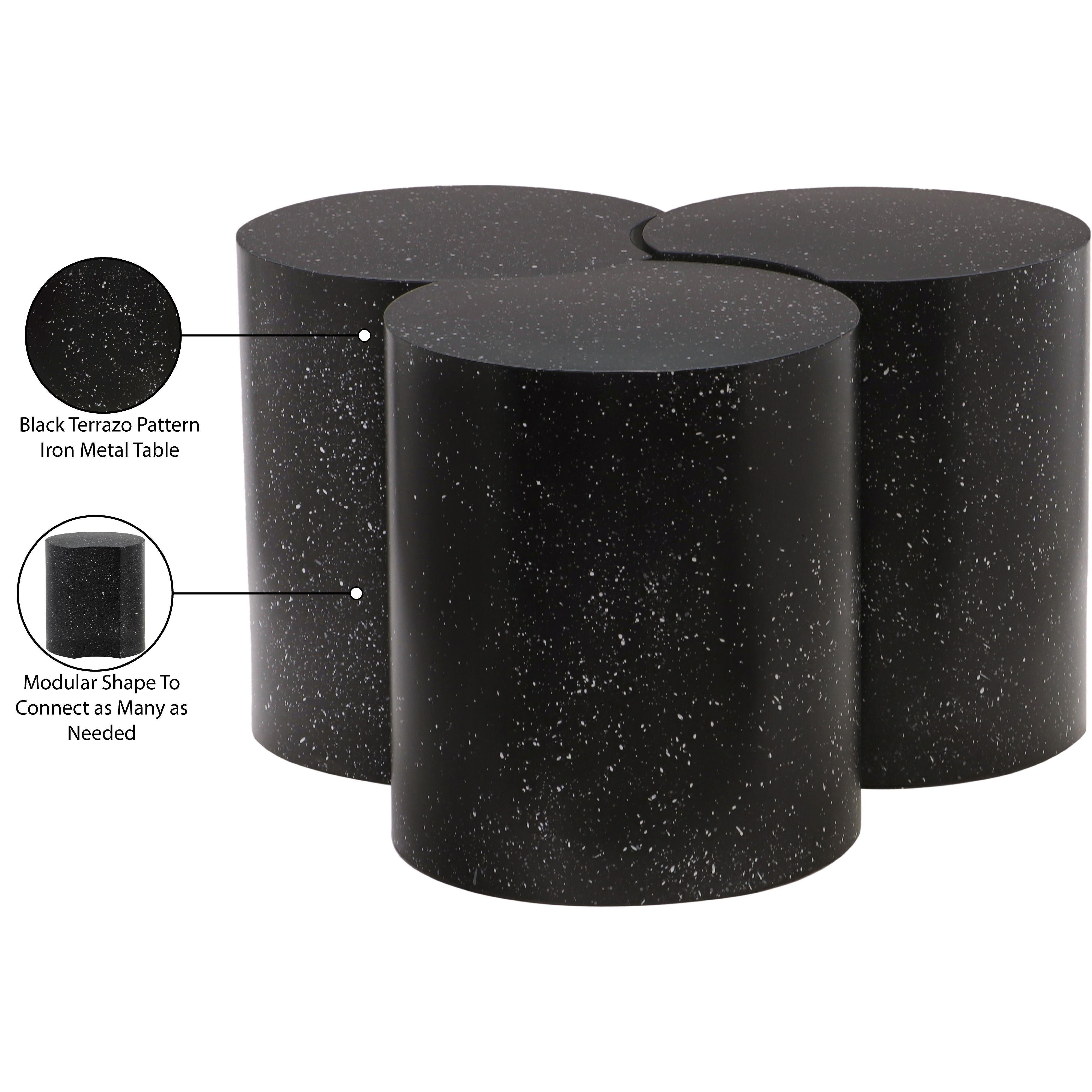 Meridian Dimple Black Coffee Table