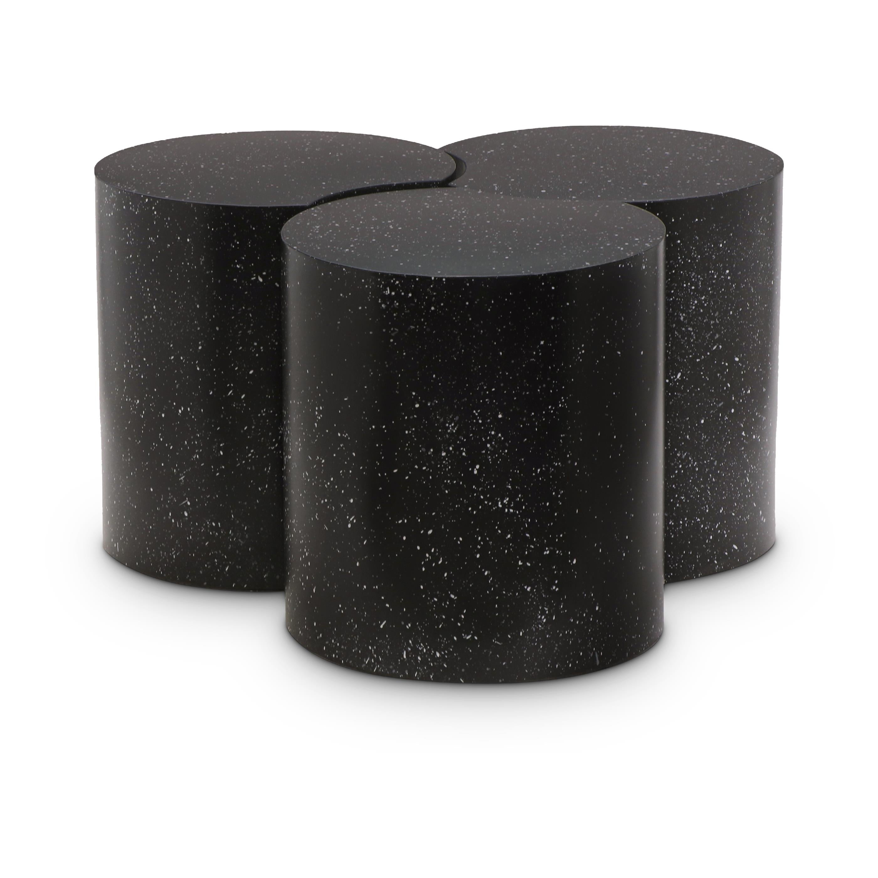 Meridian Dimple Black Coffee Table