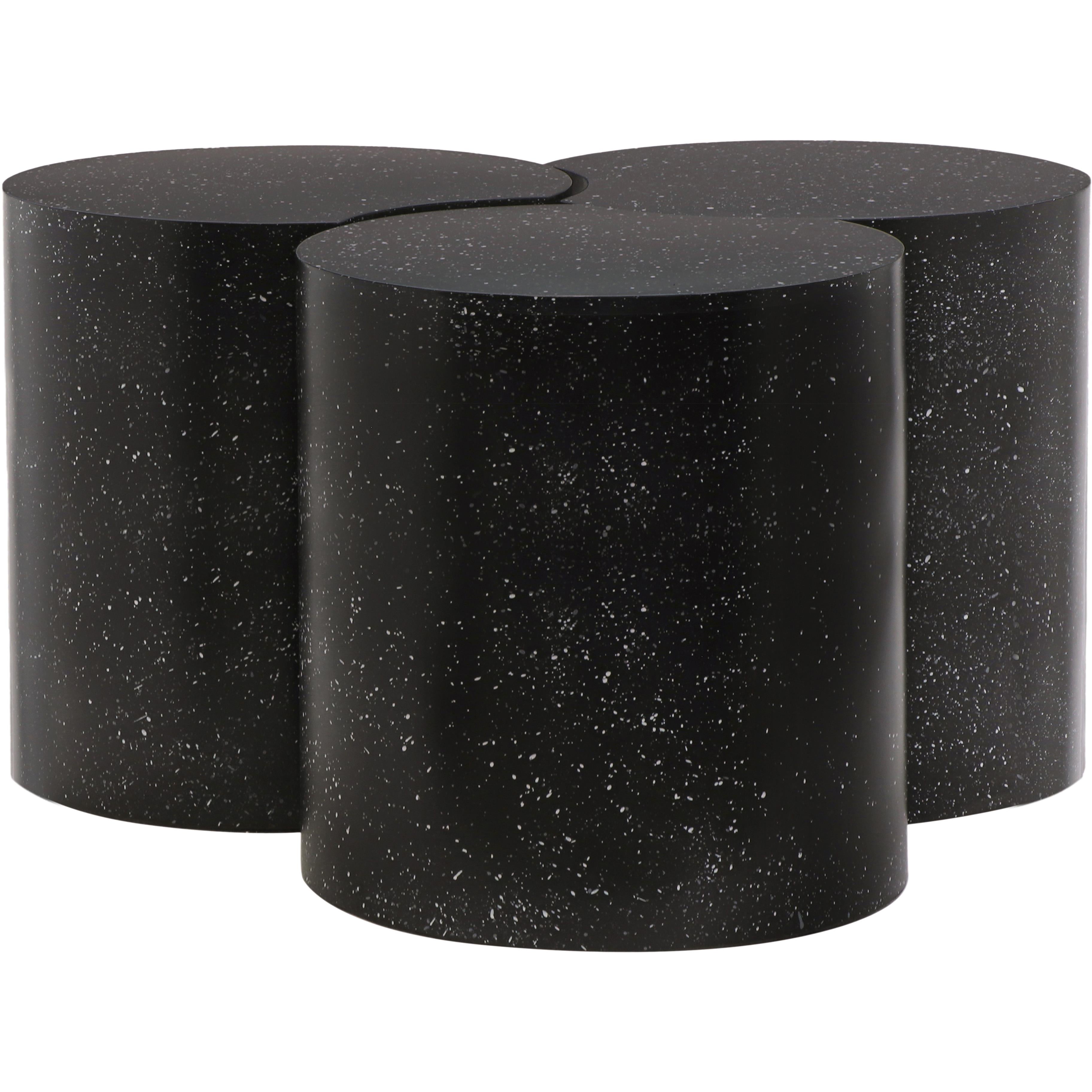 Meridian Dimple Black Coffee Table
