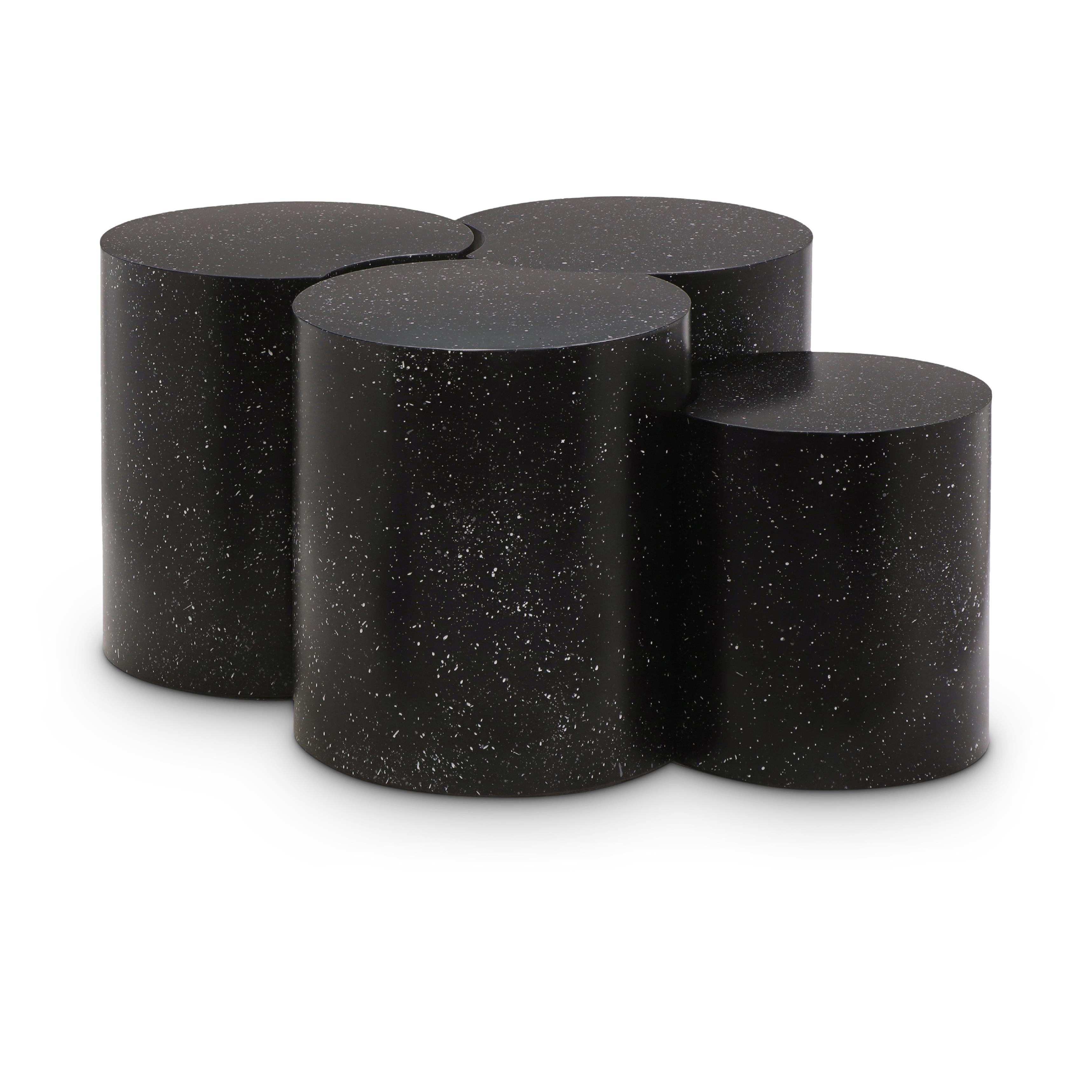 Meridian Dimple Black Coffee Table