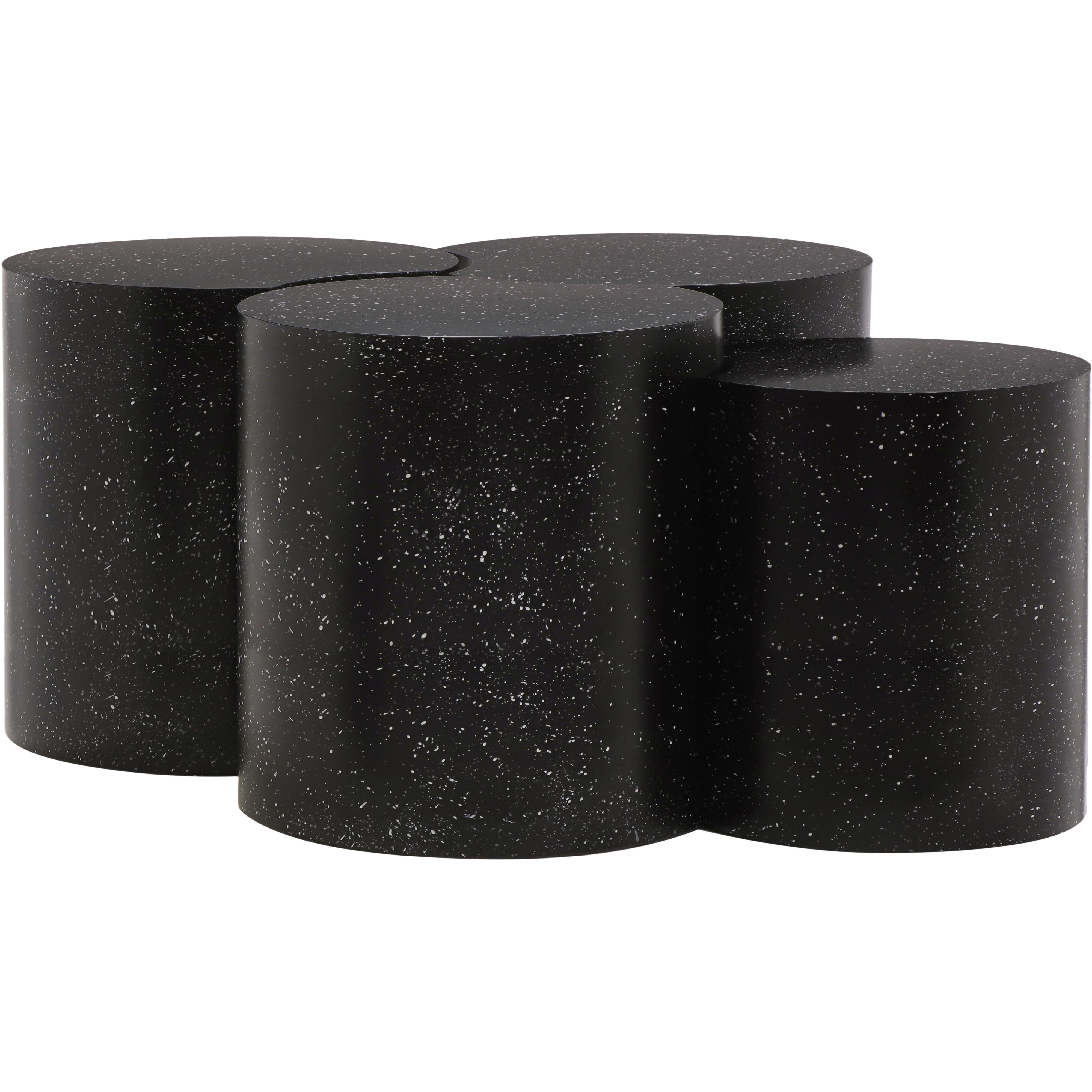 Meridian Dimple Black Coffee Table